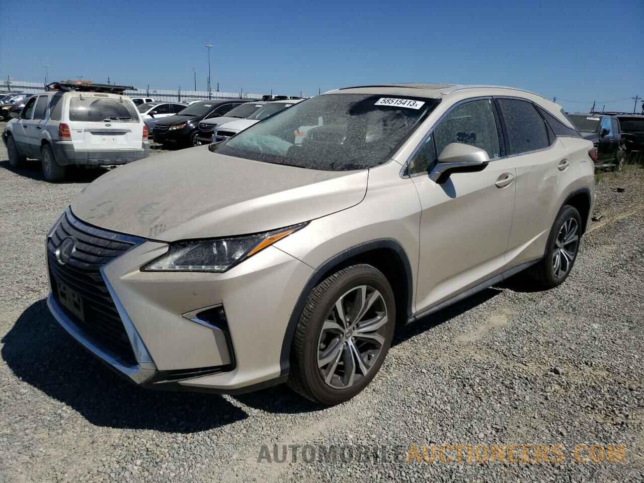 2T2ZZMCA4HC088654 LEXUS RX350 2017