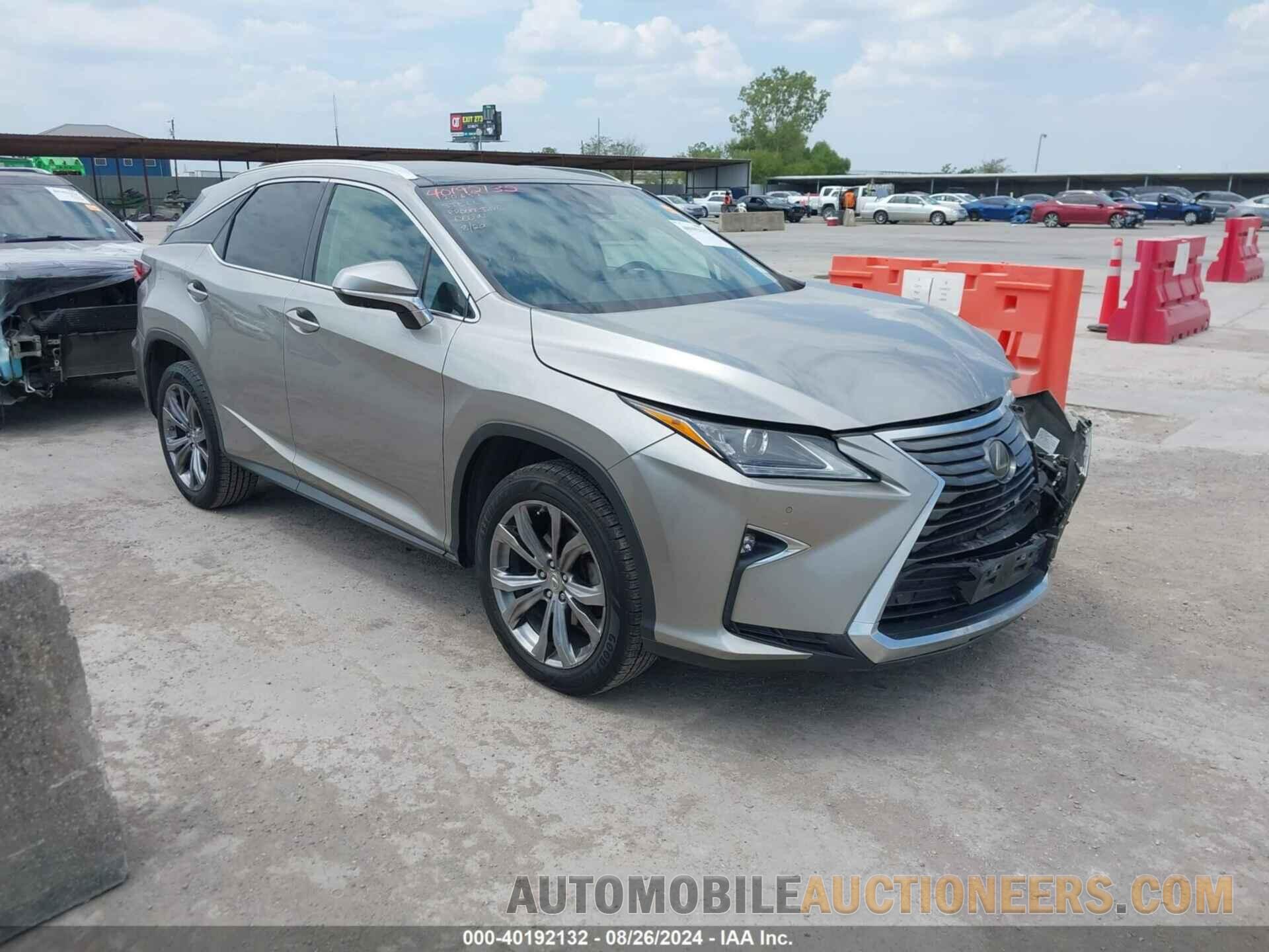 2T2ZZMCA4HC089917 LEXUS RX 350 2017