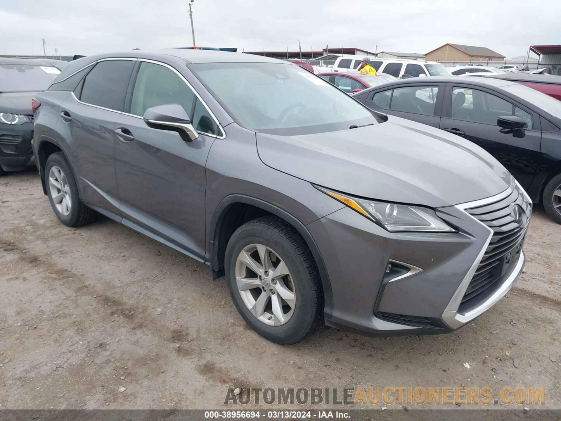 2T2ZZMCA4HC093062 LEXUS RX 350 2017