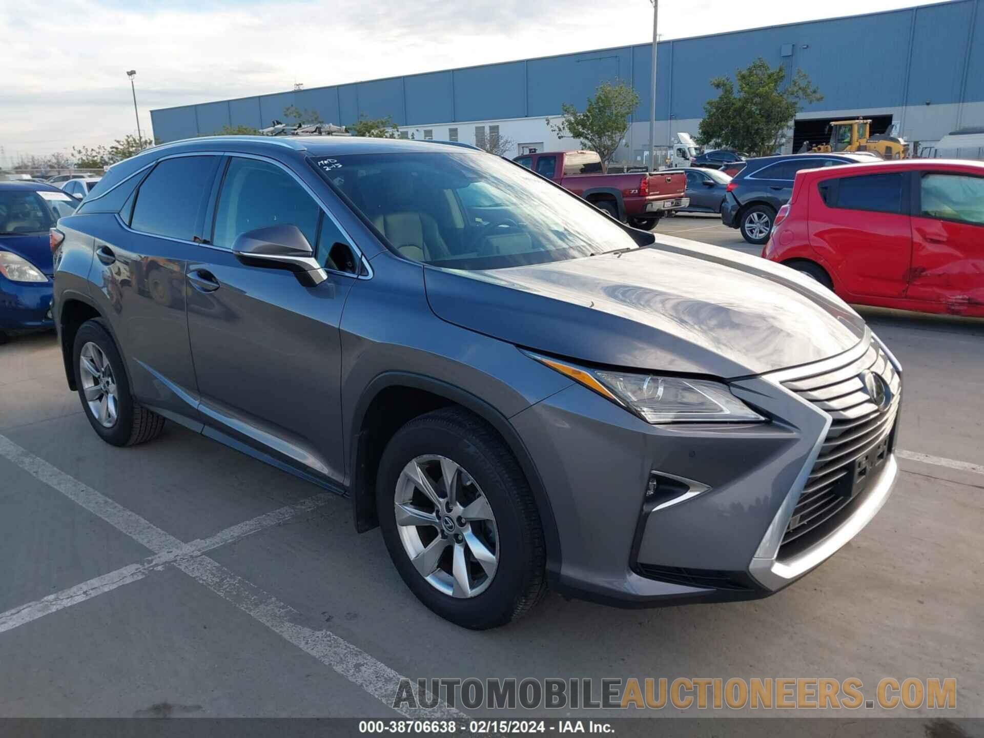 2T2ZZMCA4JC107452 LEXUS RX 350 2018