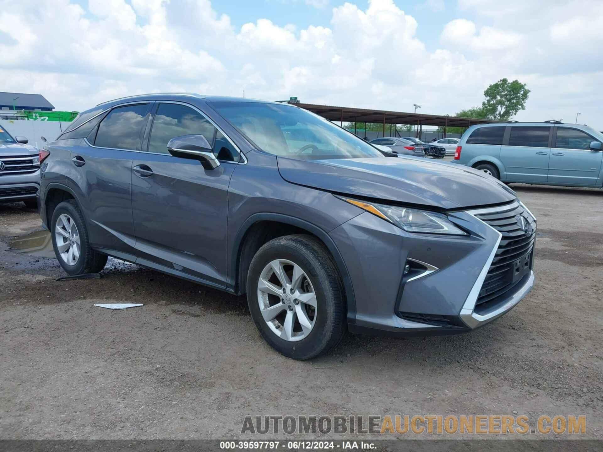 2T2ZZMCA5GC004565 LEXUS RX 350 2016