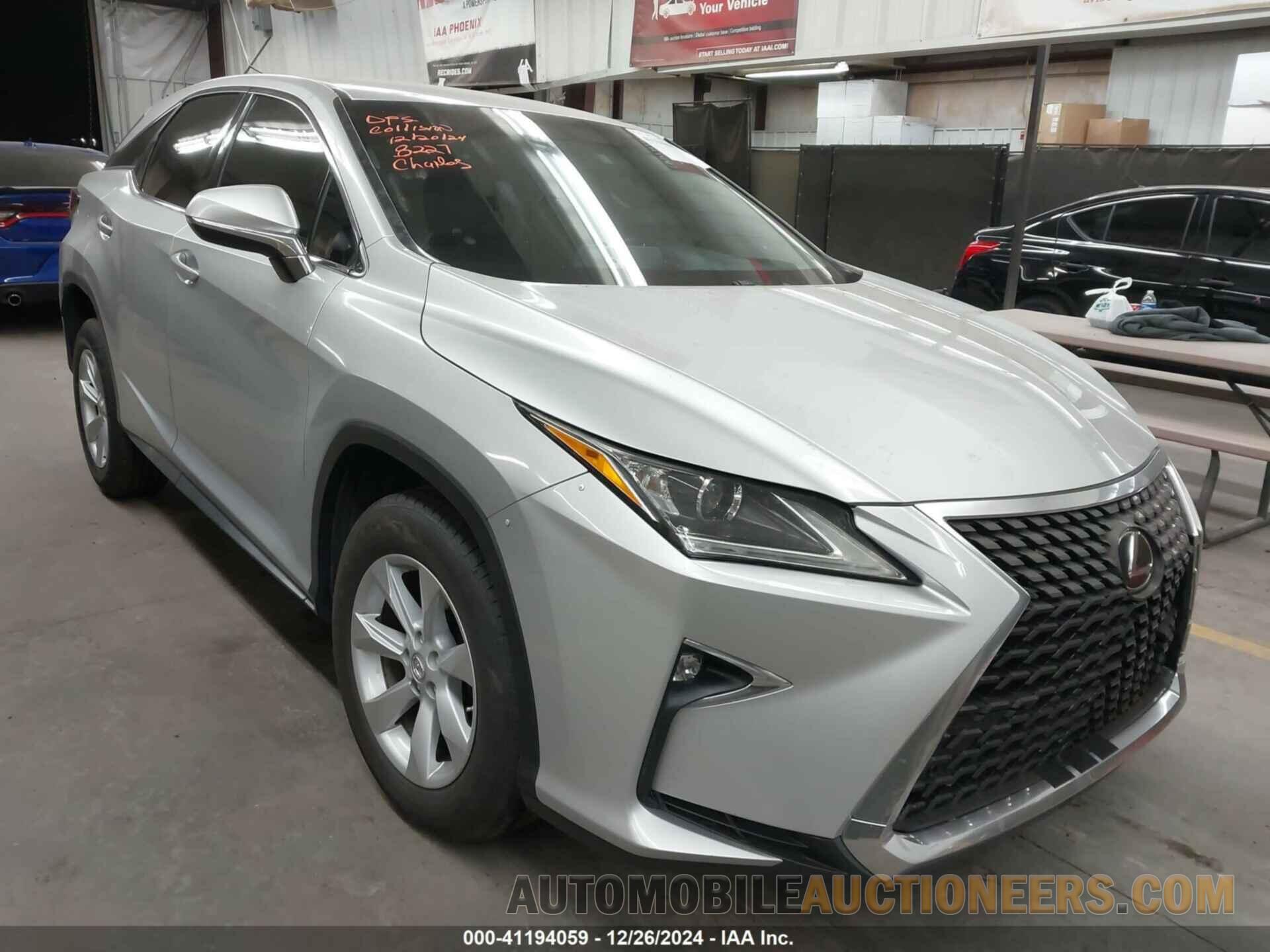 2T2ZZMCA5GC008227 LEXUS RX 350 2016