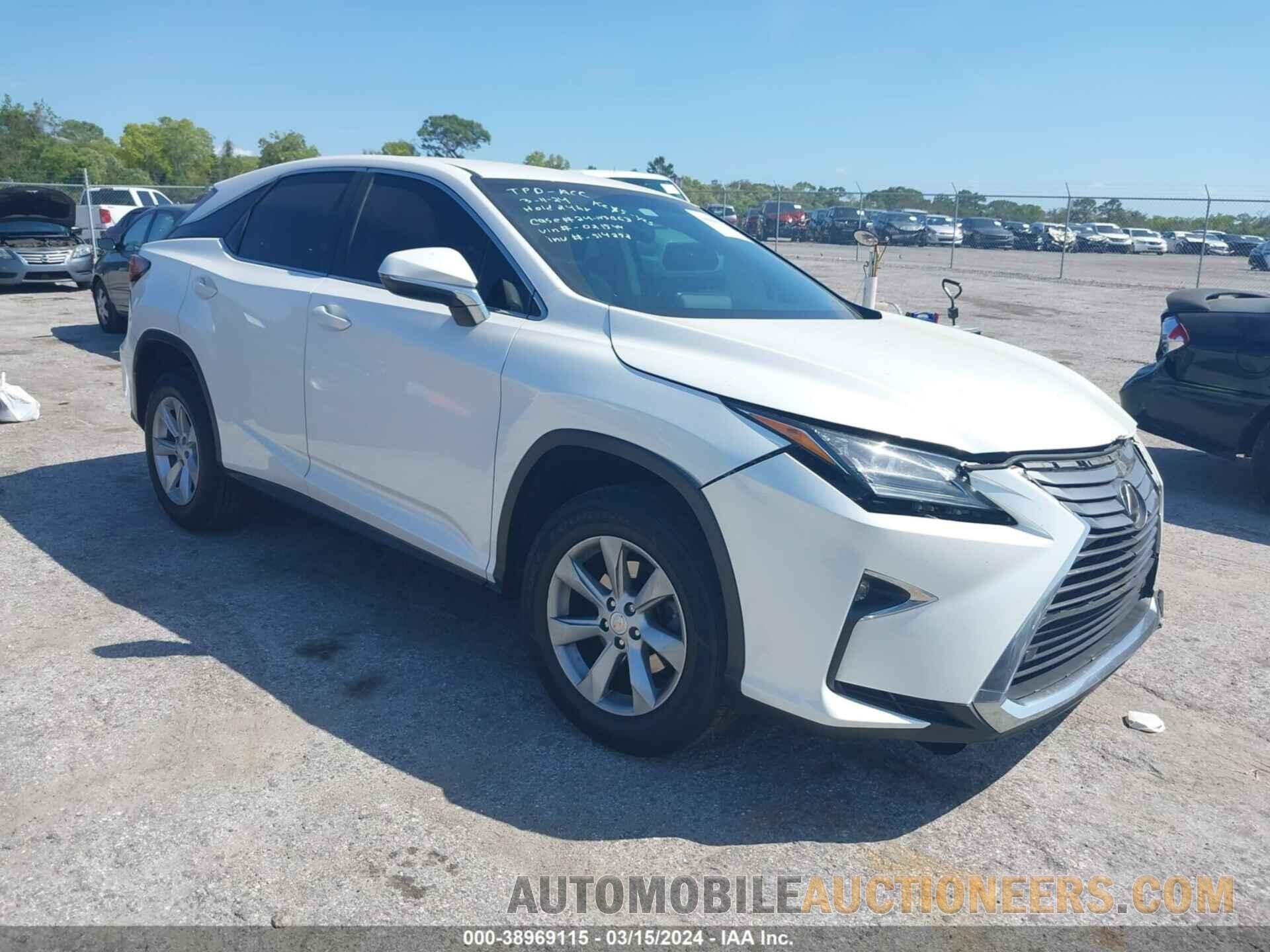 2T2ZZMCA5GC021544 LEXUS RX 350 2016