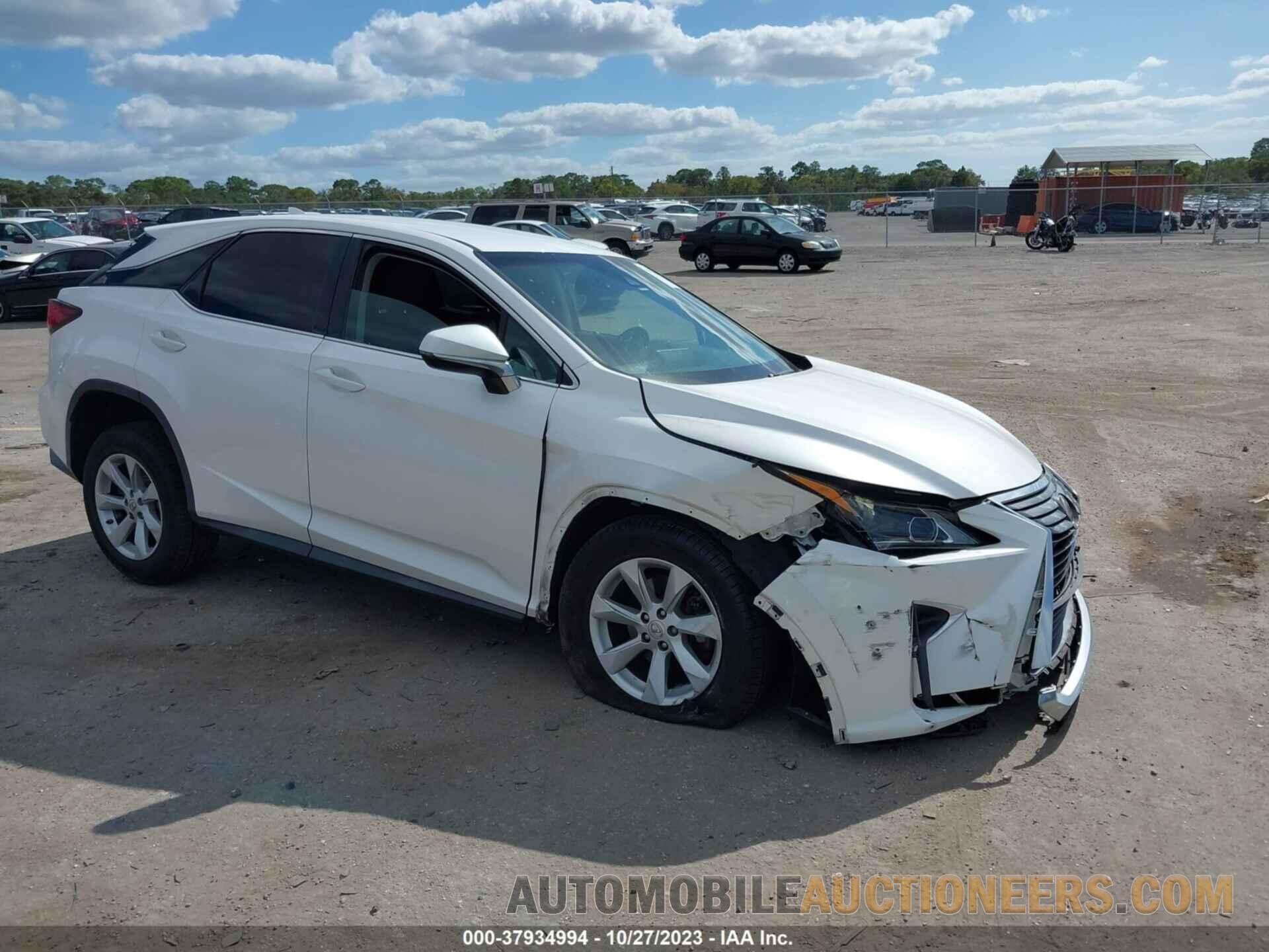 2T2ZZMCA5HC046302 LEXUS RX 2017