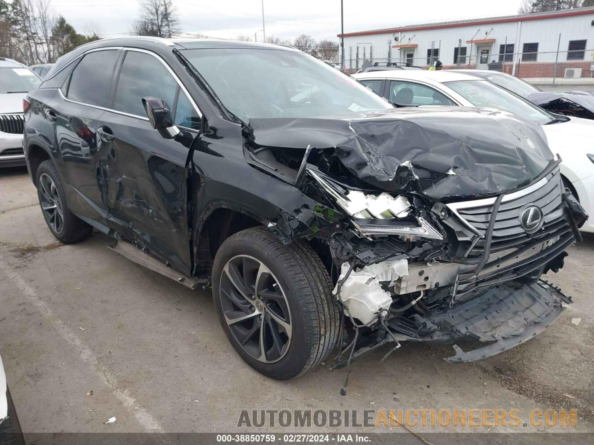 2T2ZZMCA5HC051659 LEXUS RX 350 2017