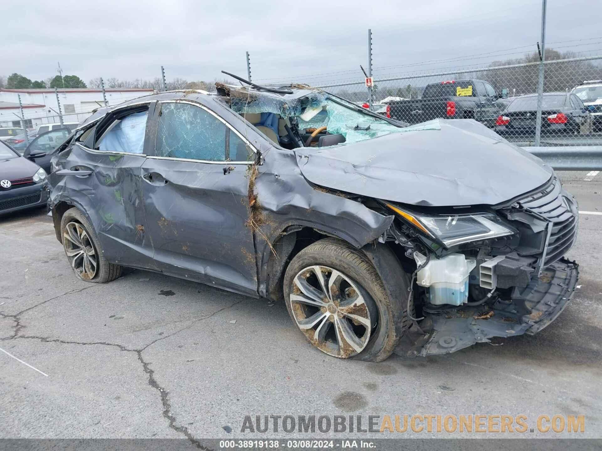 2T2ZZMCA5HC052410 LEXUS RX 350 2017