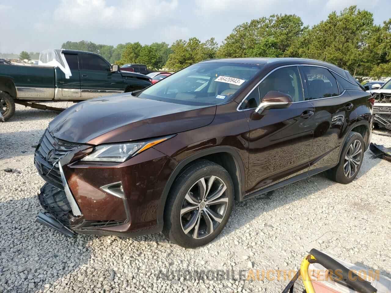 2T2ZZMCA5HC070387 LEXUS RX350 2017