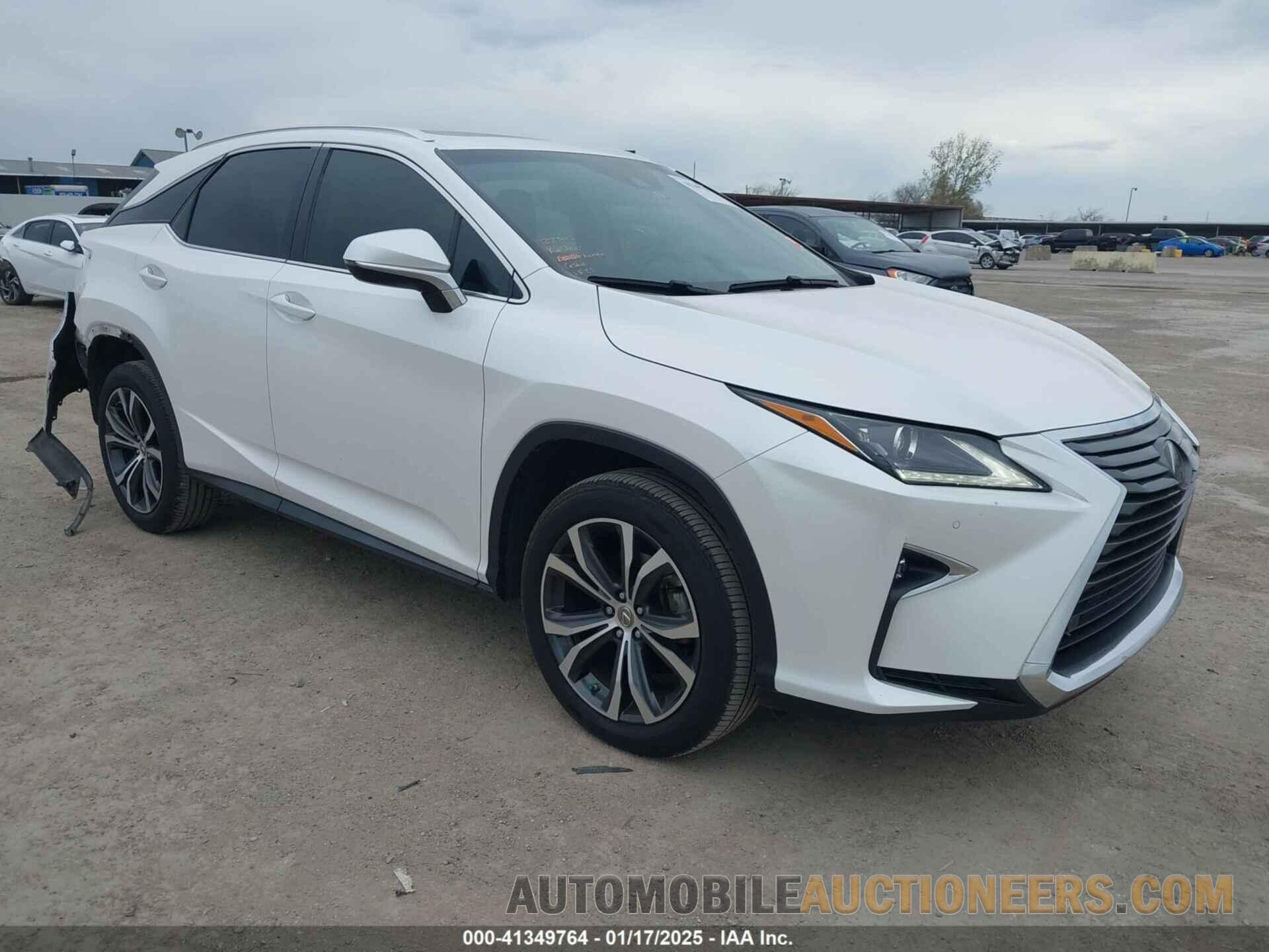 2T2ZZMCA5HC071071 LEXUS RX 350 2017