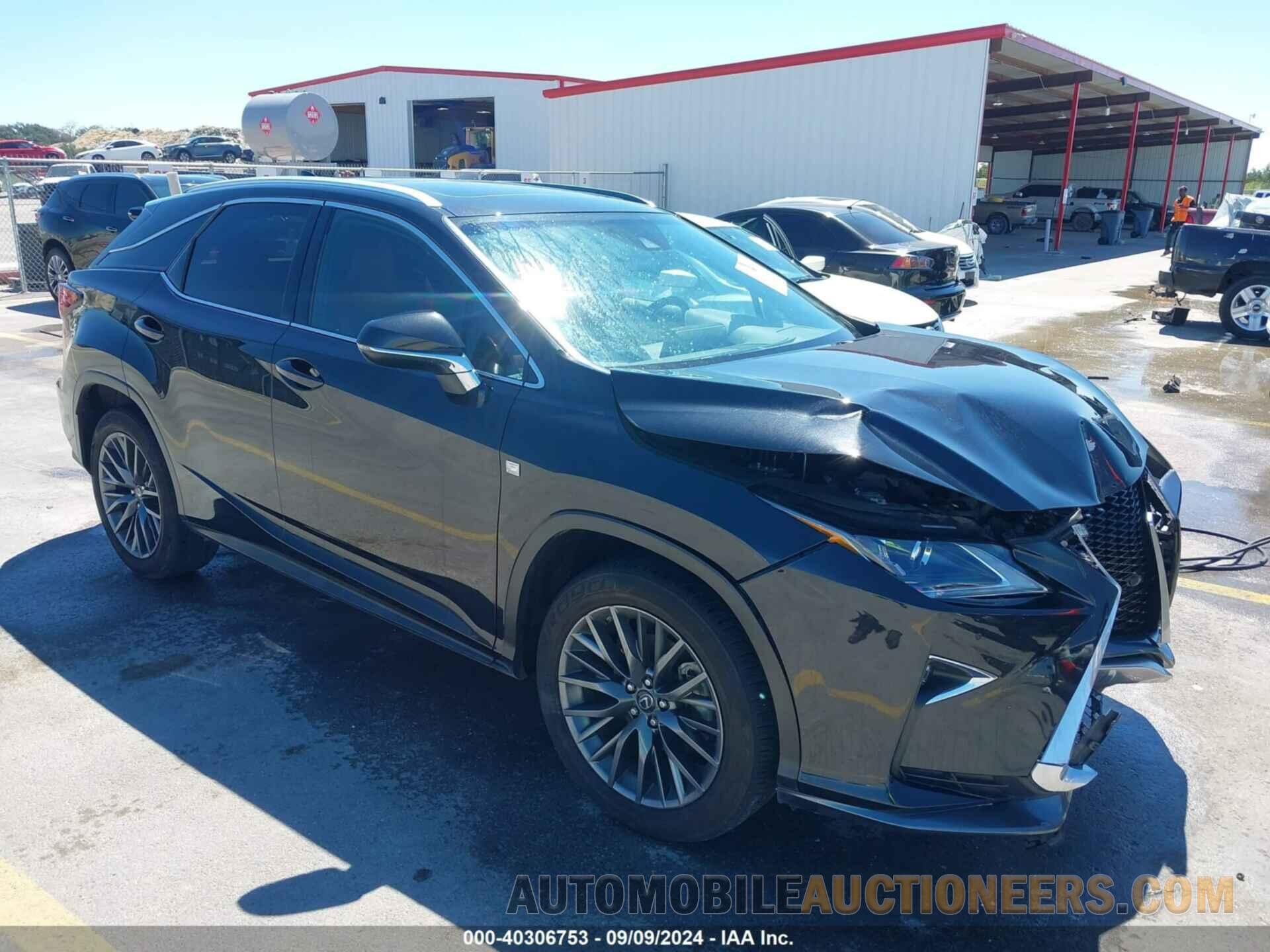 2T2ZZMCA5HC073502 LEXUS RX 350 2017