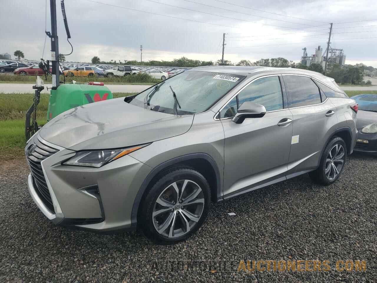 2T2ZZMCA5HC079297 LEXUS RX350 2017