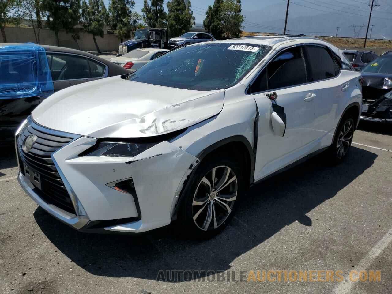 2T2ZZMCA5HC079395 LEXUS RX350 2017