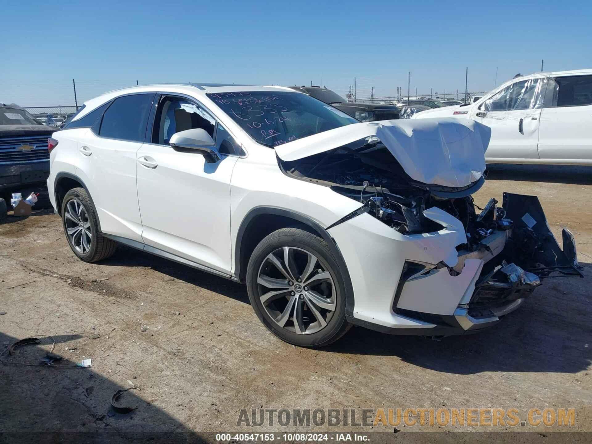 2T2ZZMCA5JC096333 LEXUS RX 350 2018