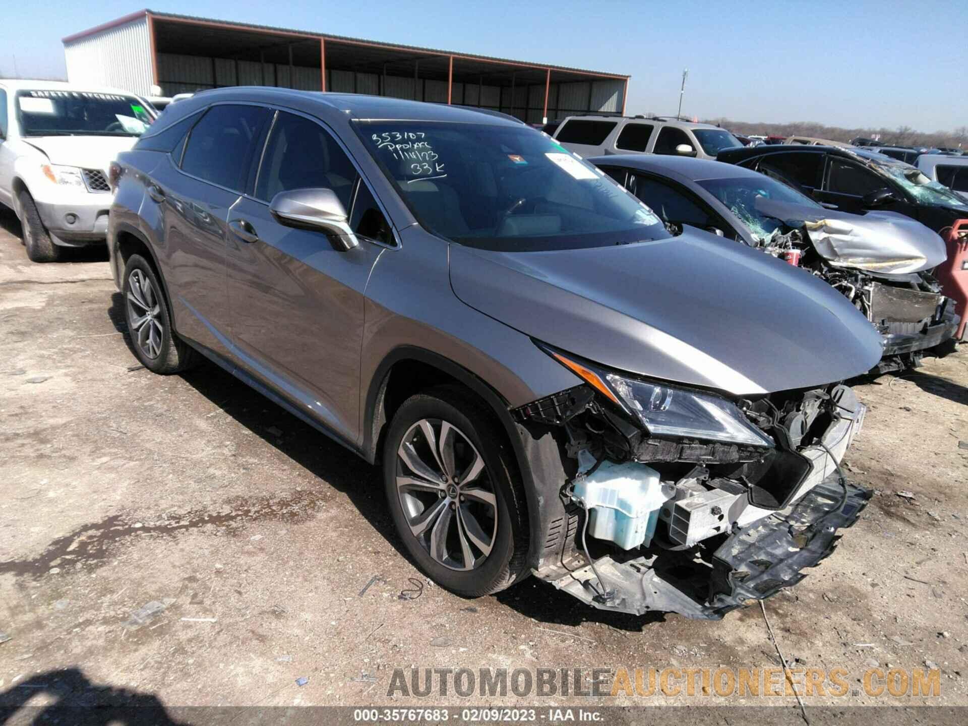 2T2ZZMCA5KC124620 LEXUS RX 2019