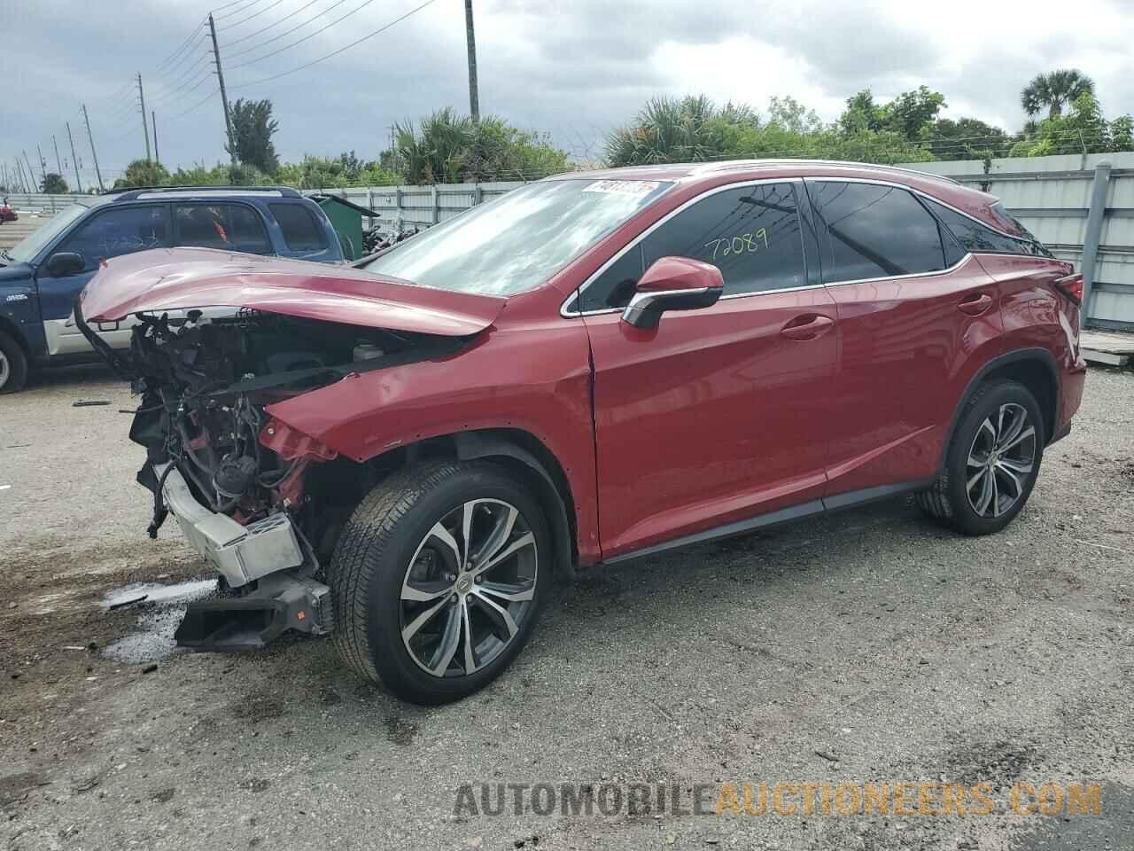 2T2ZZMCA6GC006566 LEXUS RX350 2016