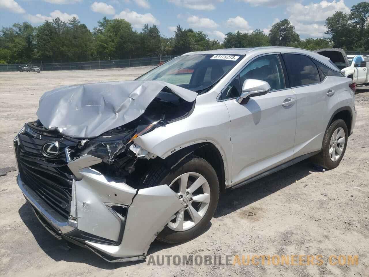 2T2ZZMCA6GC011461 LEXUS RX350 2016