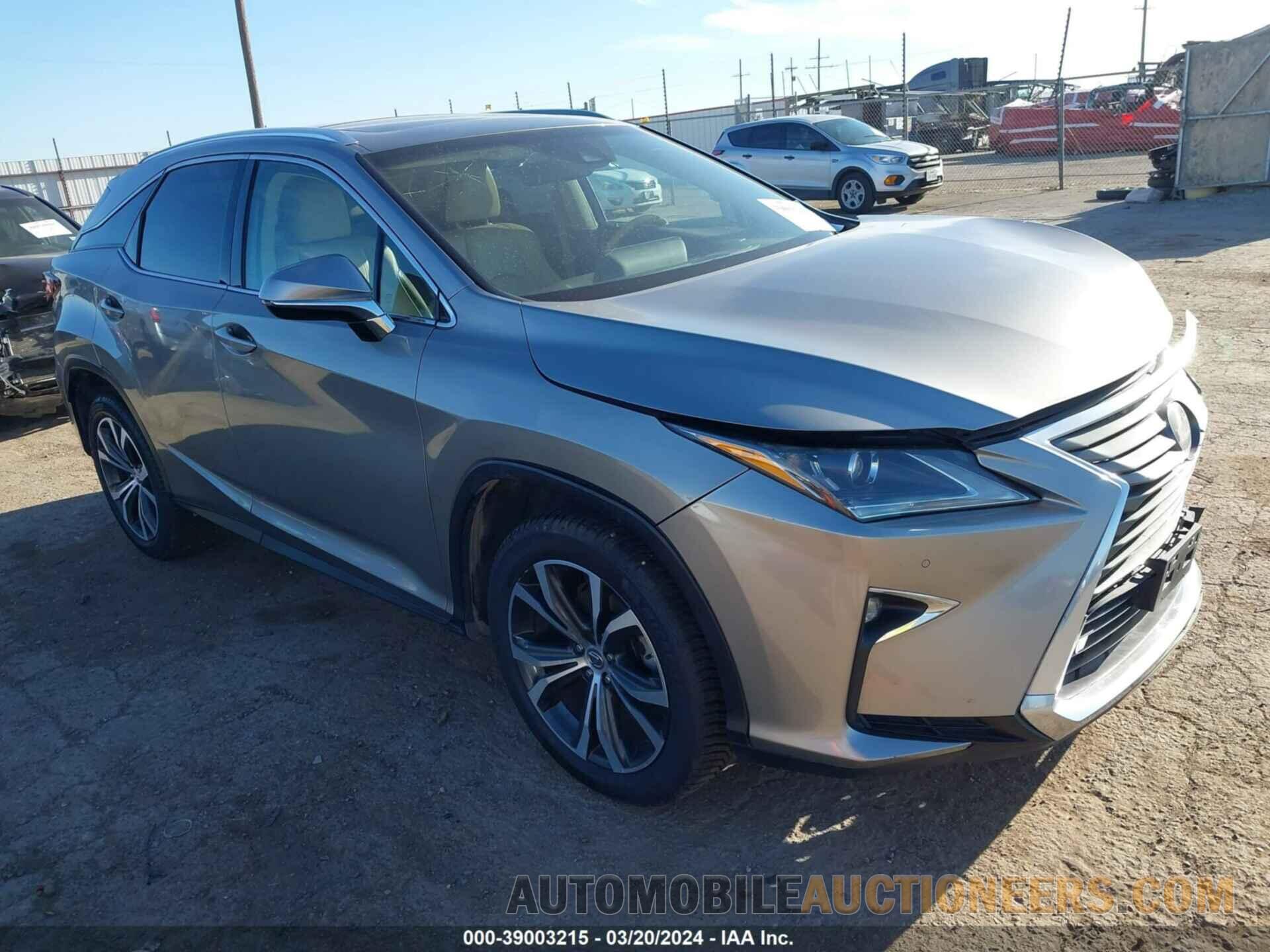 2T2ZZMCA6HC041464 LEXUS RX 350 2017