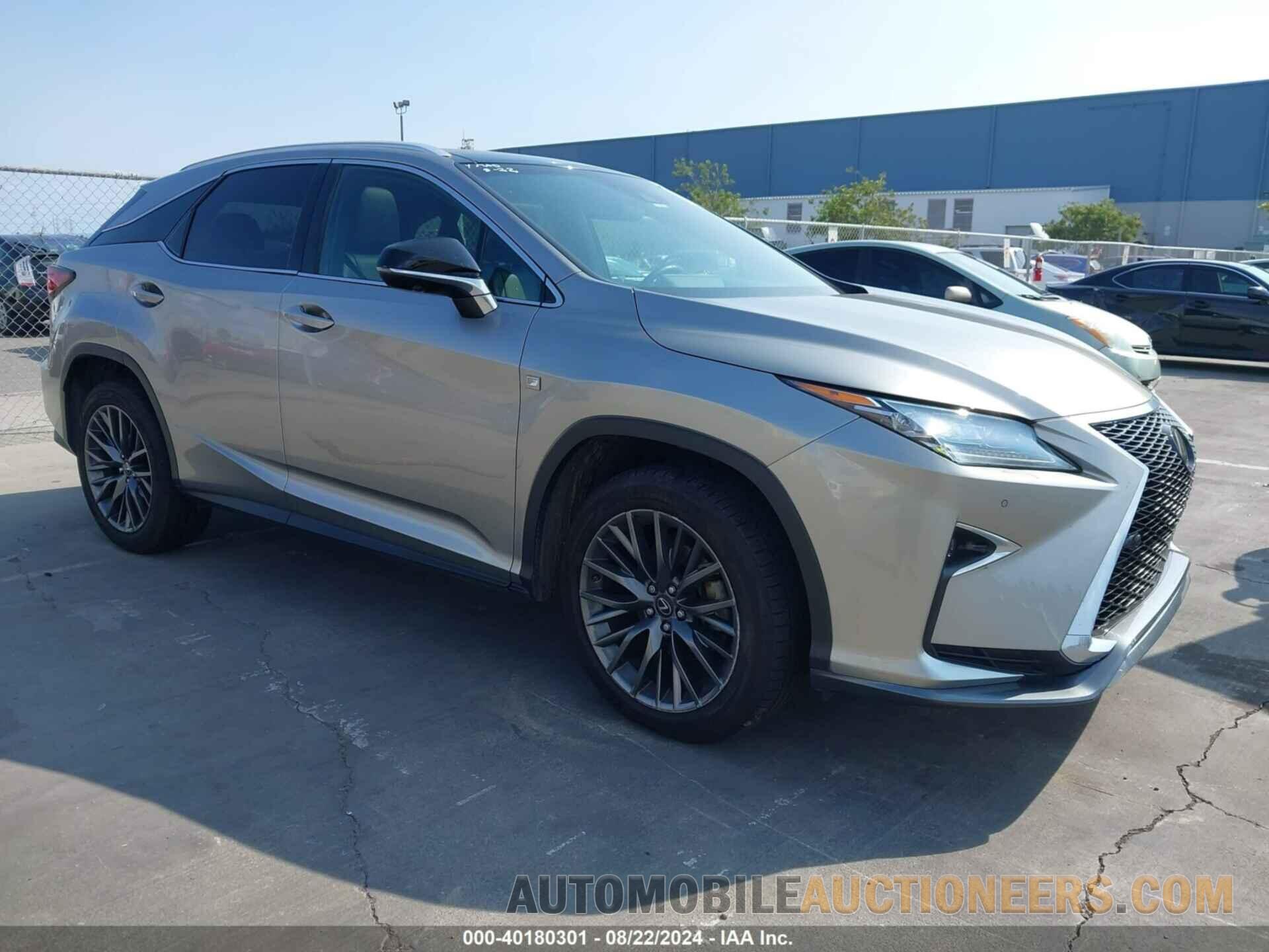 2T2ZZMCA6HC042047 LEXUS RX 350 2017