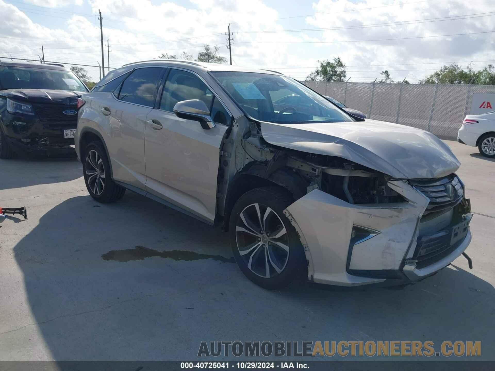 2T2ZZMCA6HC064565 LEXUS RX 350 2017