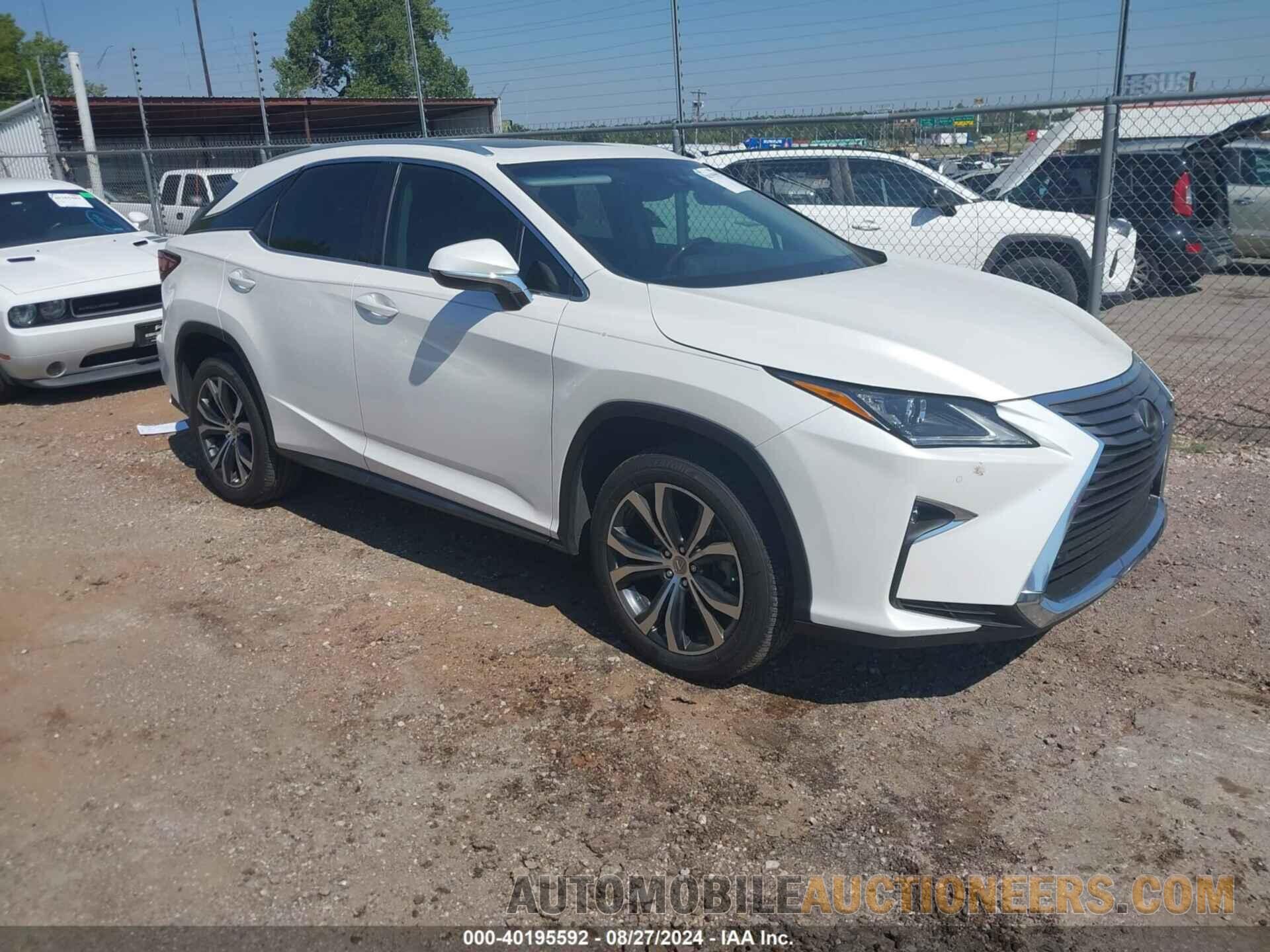 2T2ZZMCA6HC065196 LEXUS RX 350 2017