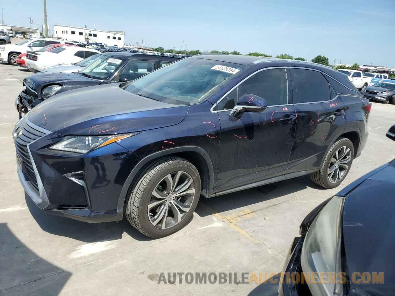 2T2ZZMCA6HC072441 LEXUS RX350 2017