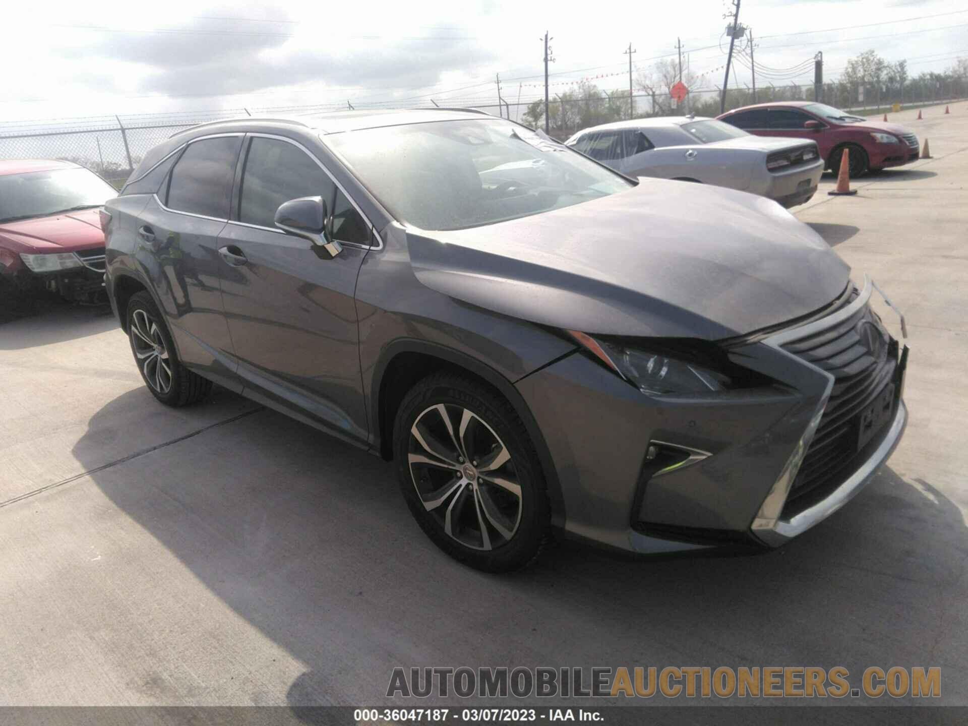 2T2ZZMCA6HC080930 LEXUS RX 2017