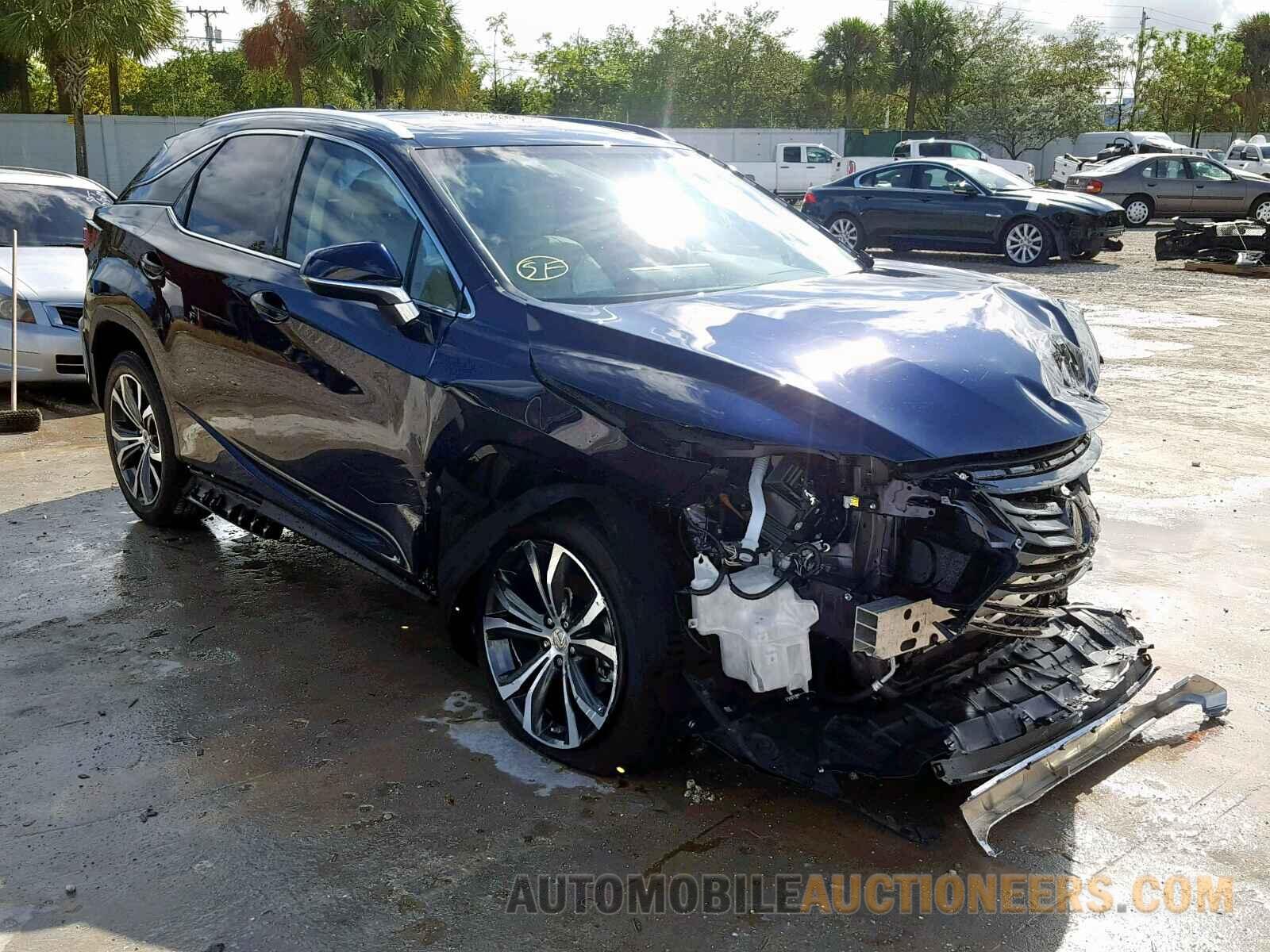 2T2ZZMCA6HC086520 LEXUS RX 350 BAS 2017