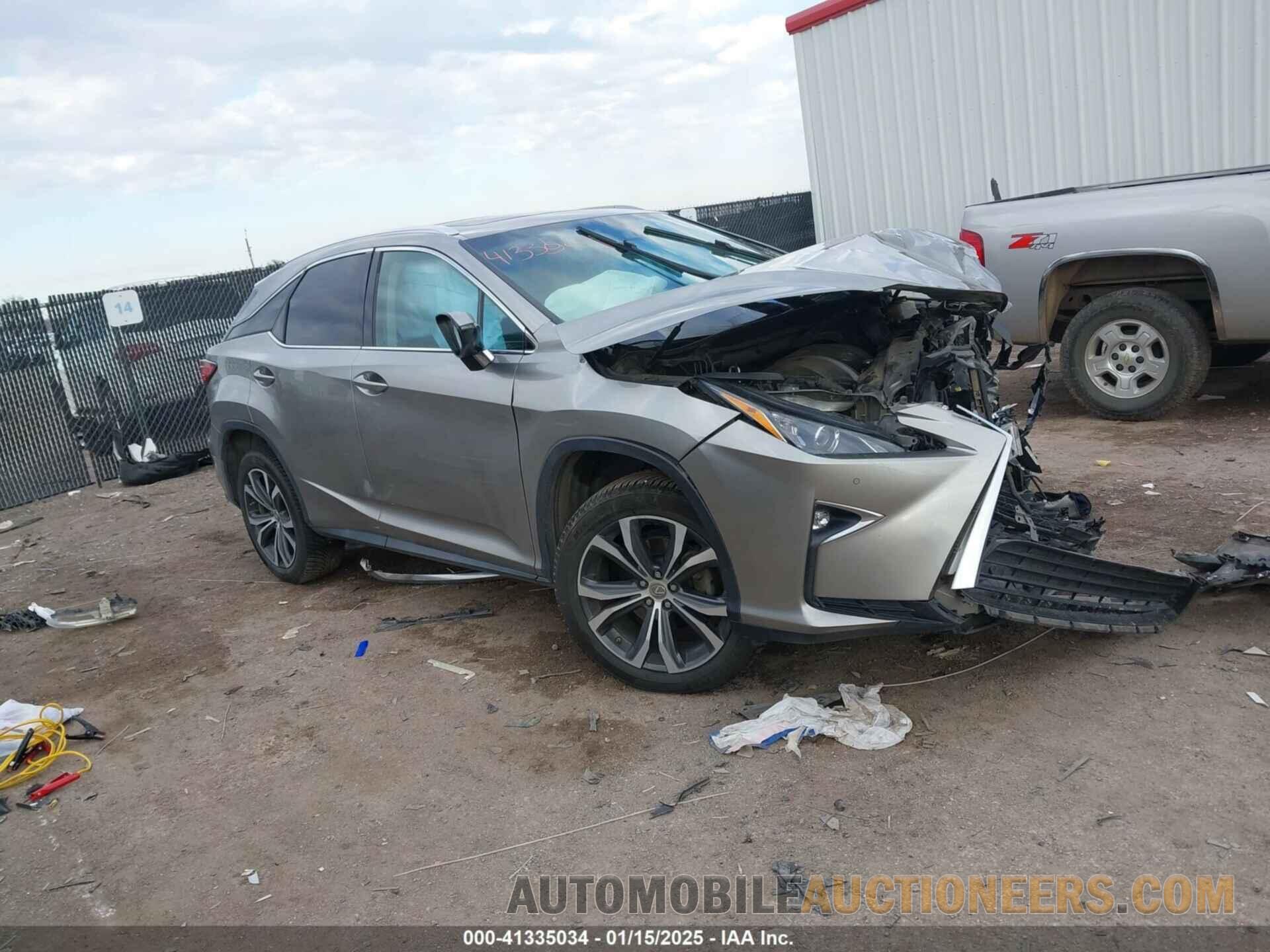 2T2ZZMCA6HC092608 LEXUS RX 350 2017