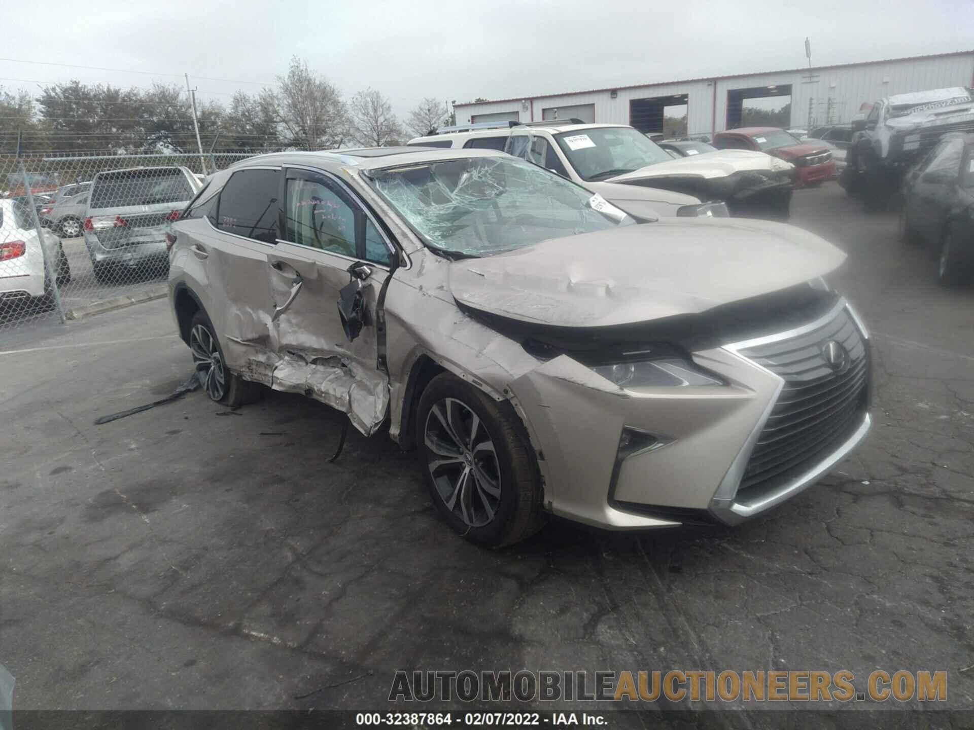 2T2ZZMCA7GC004793 LEXUS RX 350 2016