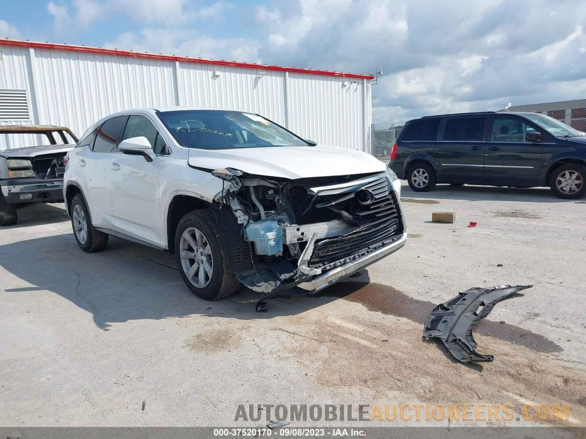 2T2ZZMCA7GC012487 LEXUS RX 2016