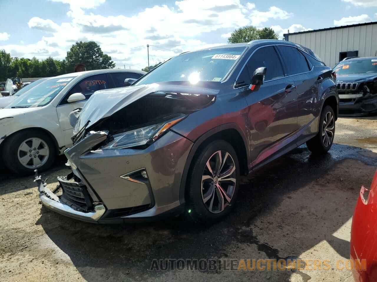 2T2ZZMCA7GC025207 LEXUS RX350 2016