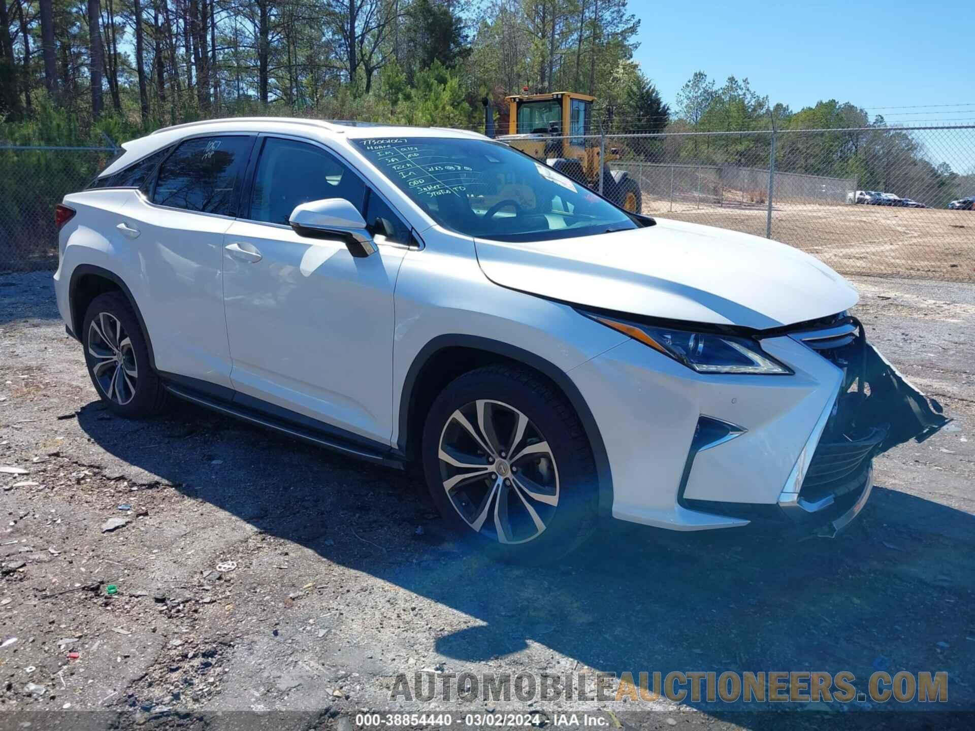 2T2ZZMCA7GC030178 LEXUS RX 350 2016