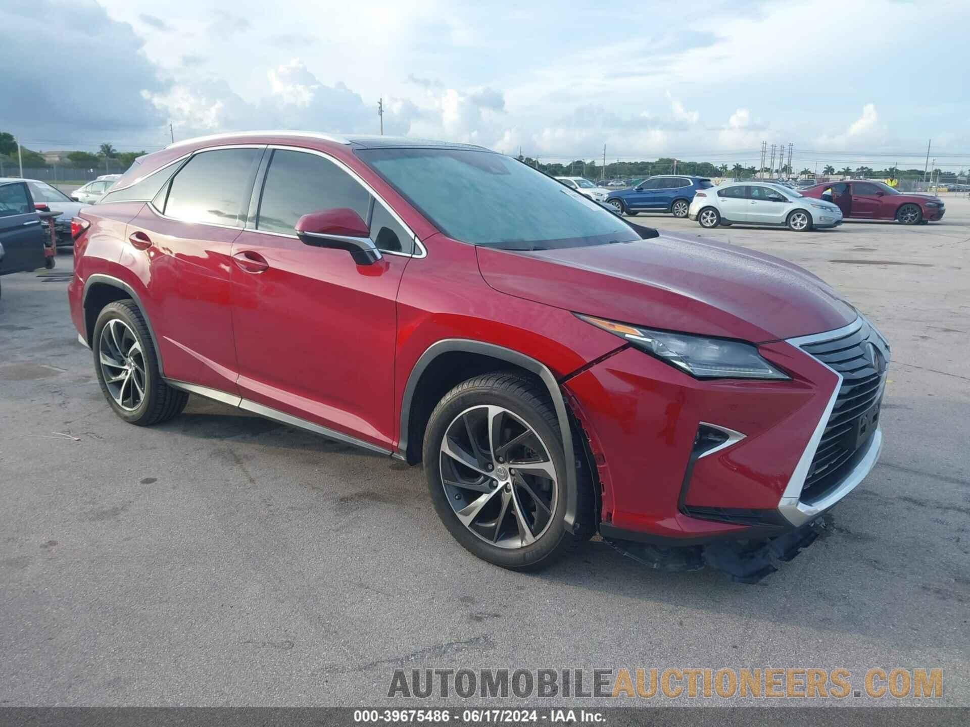 2T2ZZMCA7HC043885 LEXUS RX 350 2017