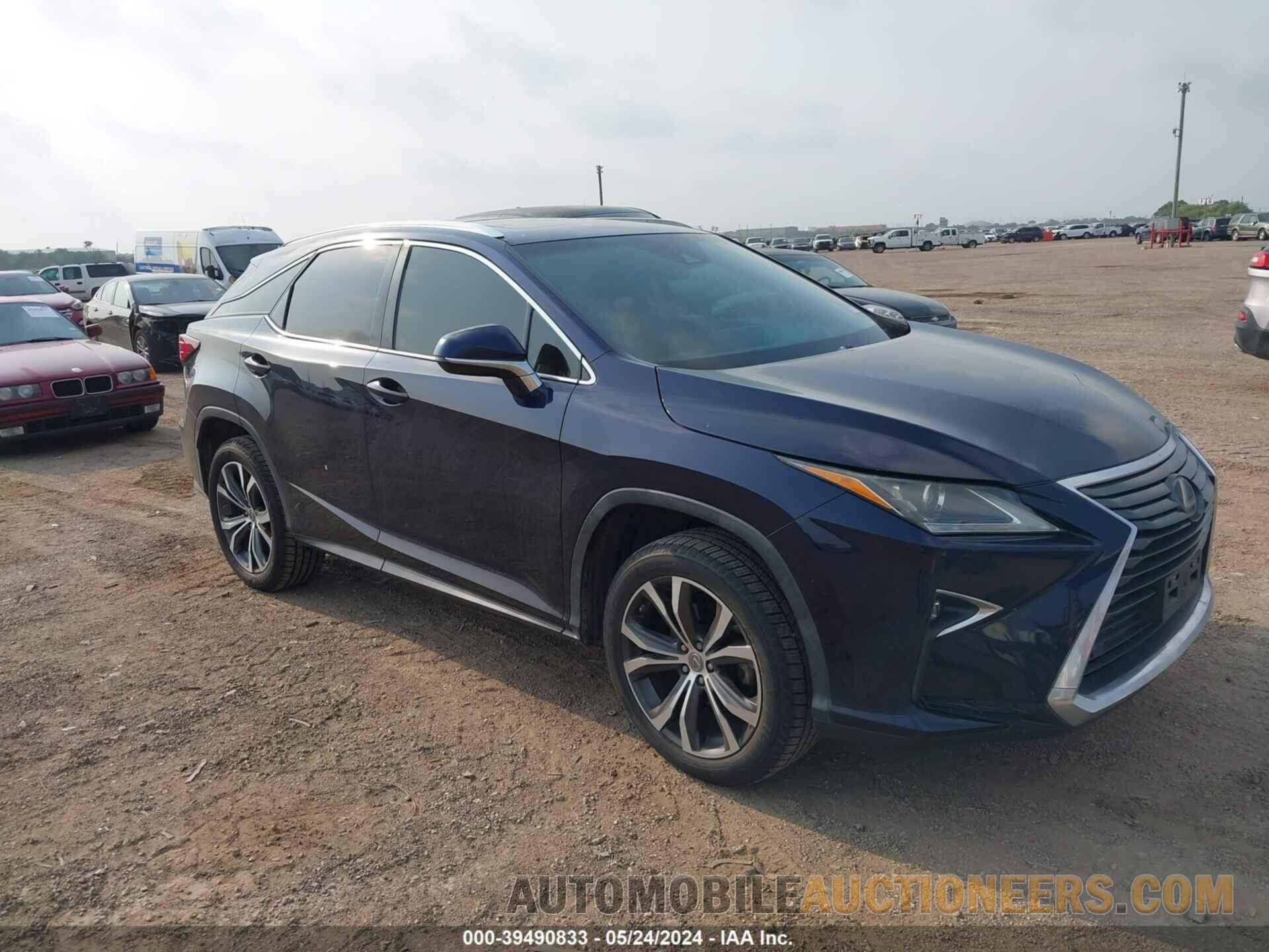 2T2ZZMCA7HC047919 LEXUS RX 2017