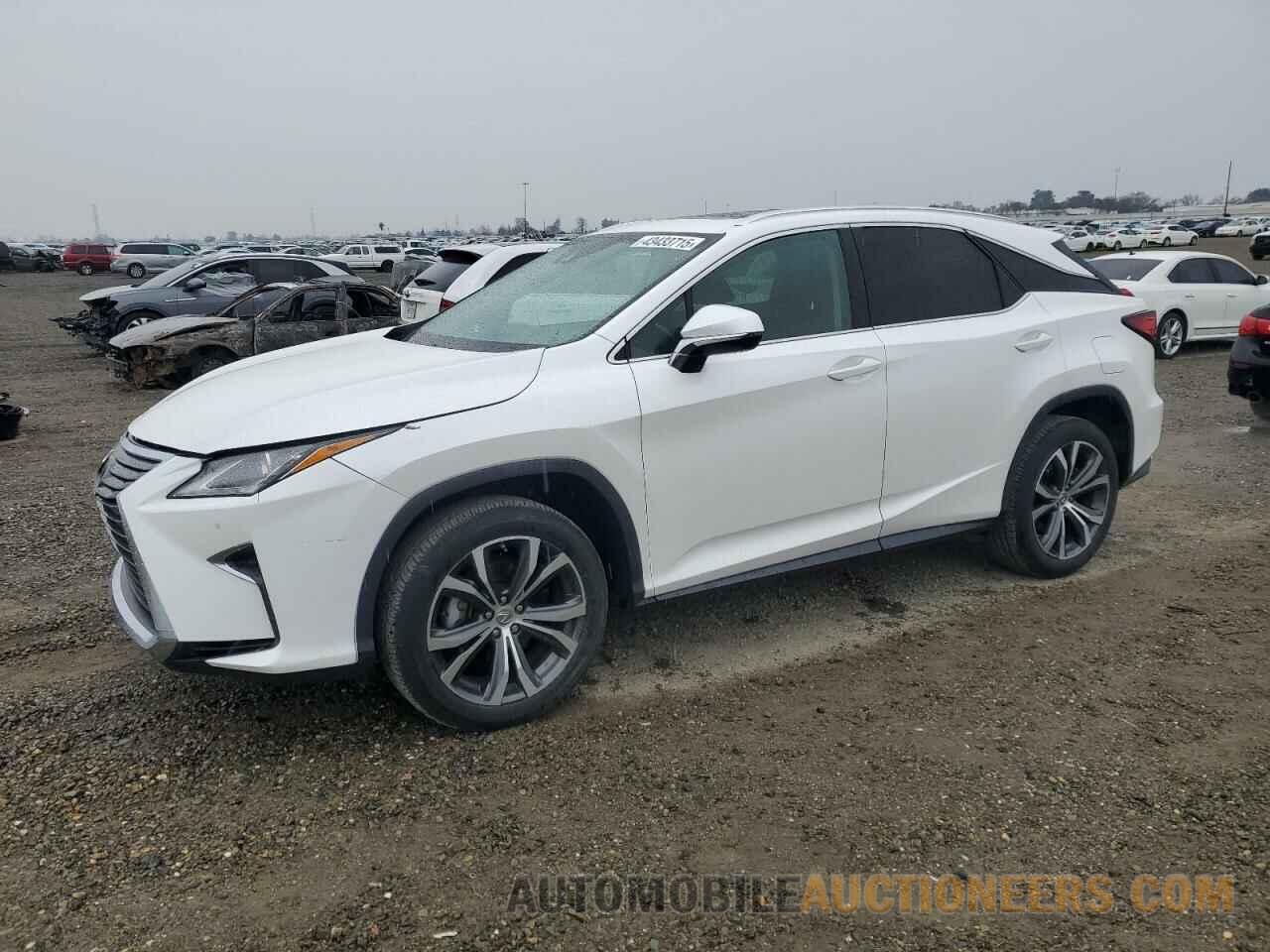 2T2ZZMCA7HC050125 LEXUS RX350 2017