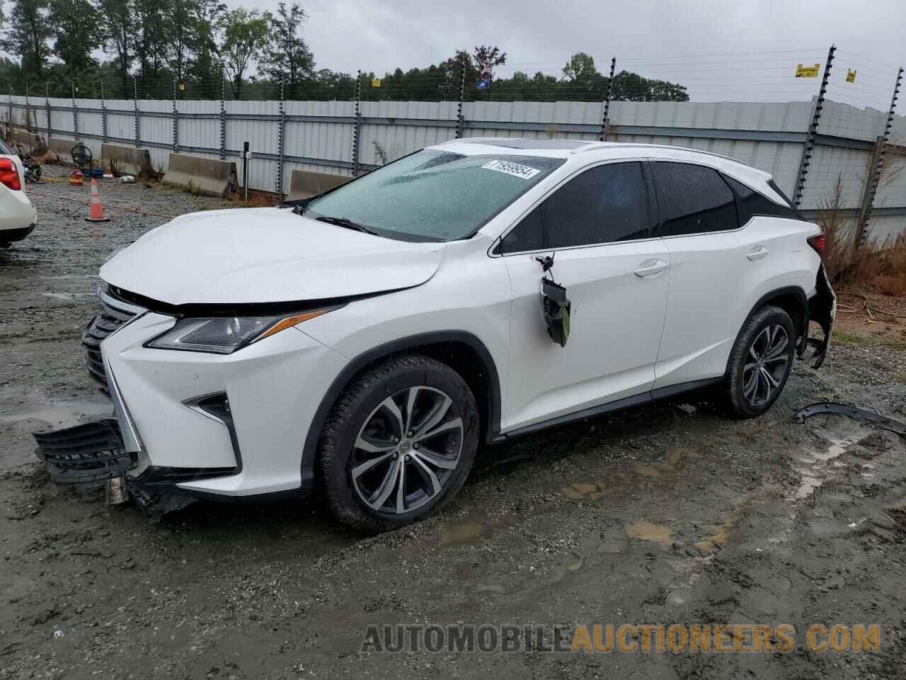 2T2ZZMCA7HC056572 LEXUS RX350 2017