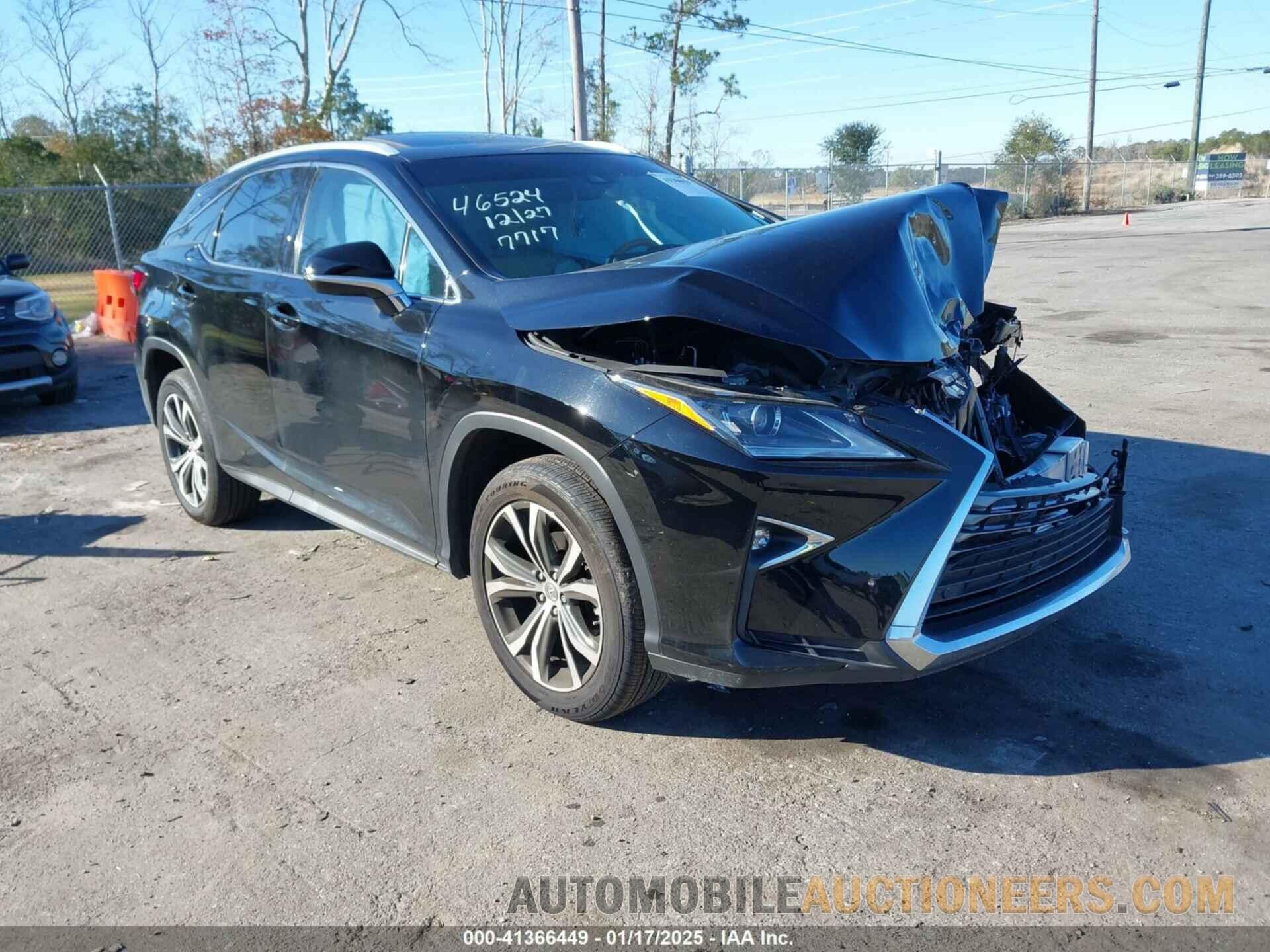 2T2ZZMCA7HC067717 LEXUS RX 350 2017