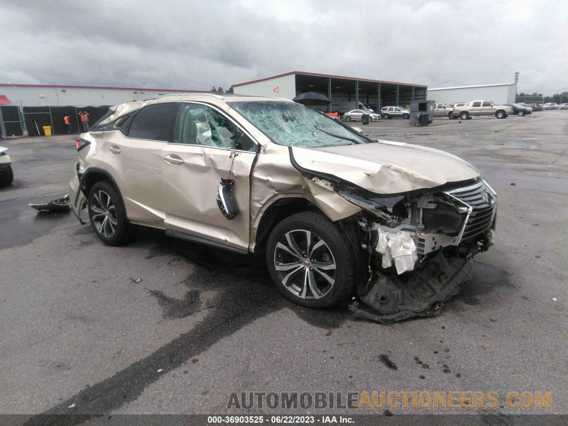 2T2ZZMCA7HC068088 LEXUS RX 2017