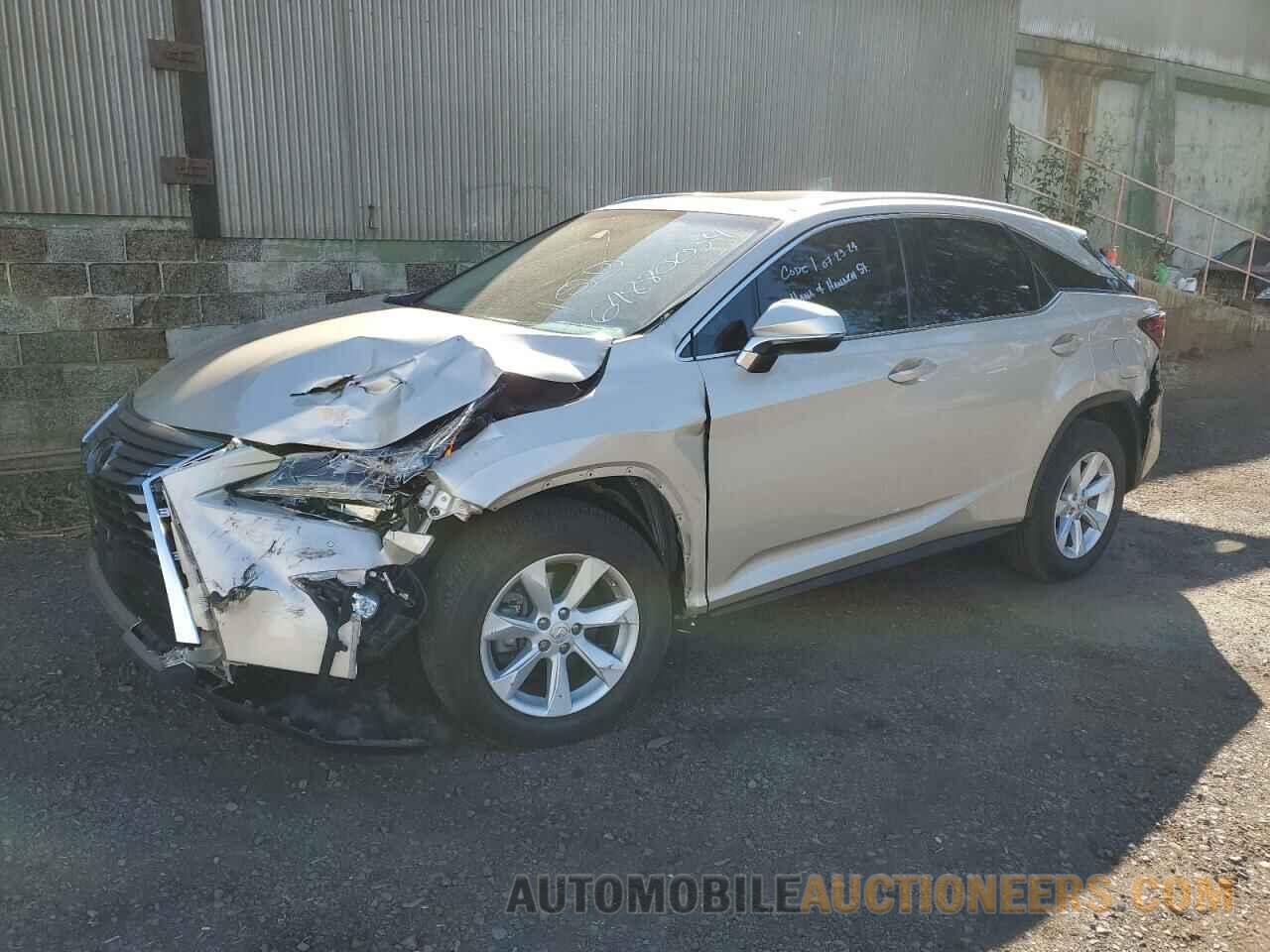 2T2ZZMCA7HC076787 LEXUS RX350 2017