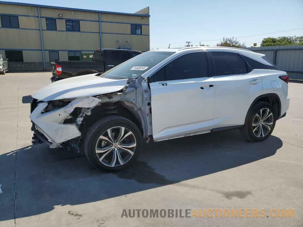 2T2ZZMCA7HC078216 LEXUS RX350 2017