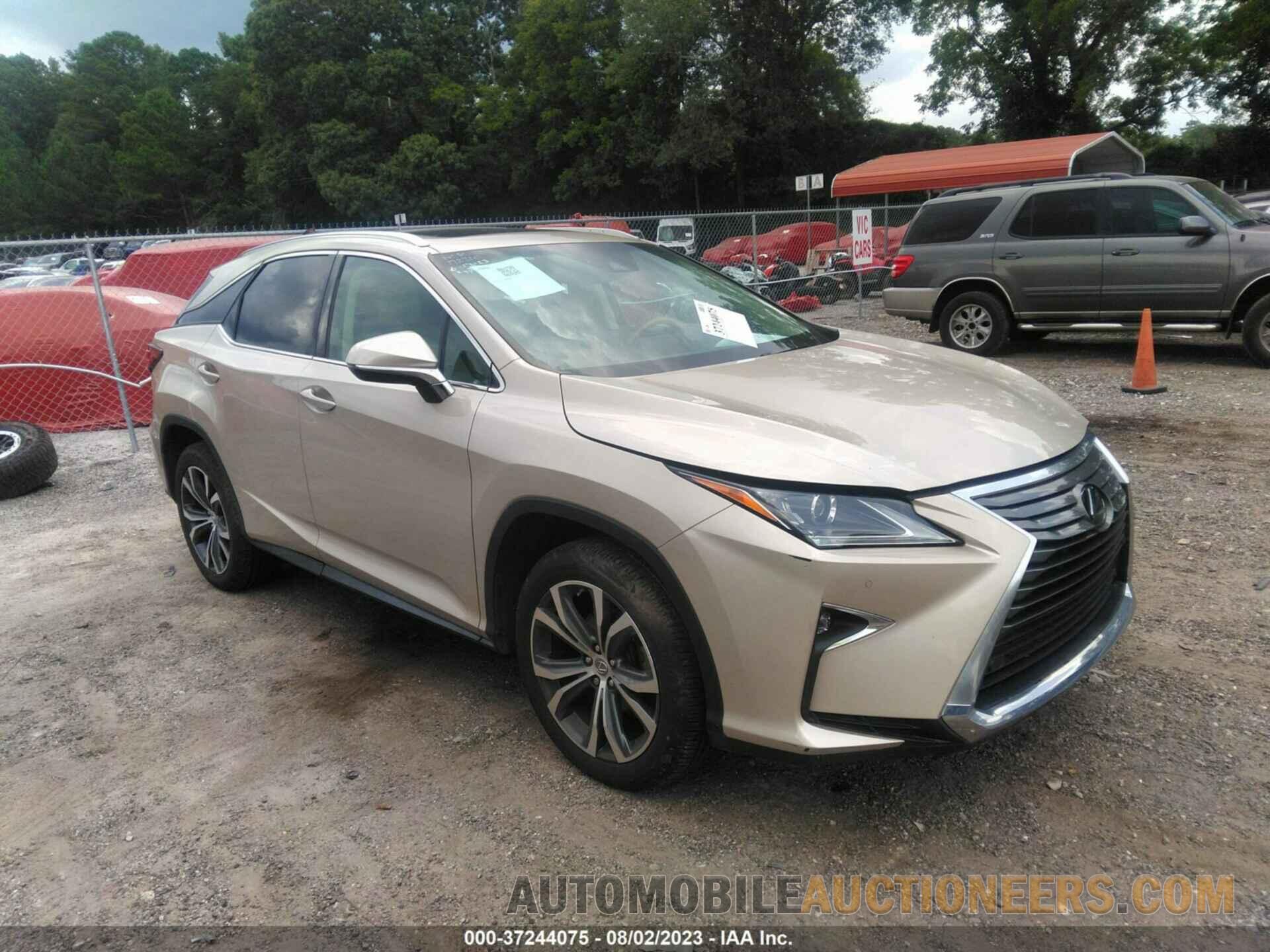 2T2ZZMCA7HC079611 LEXUS RX 2017