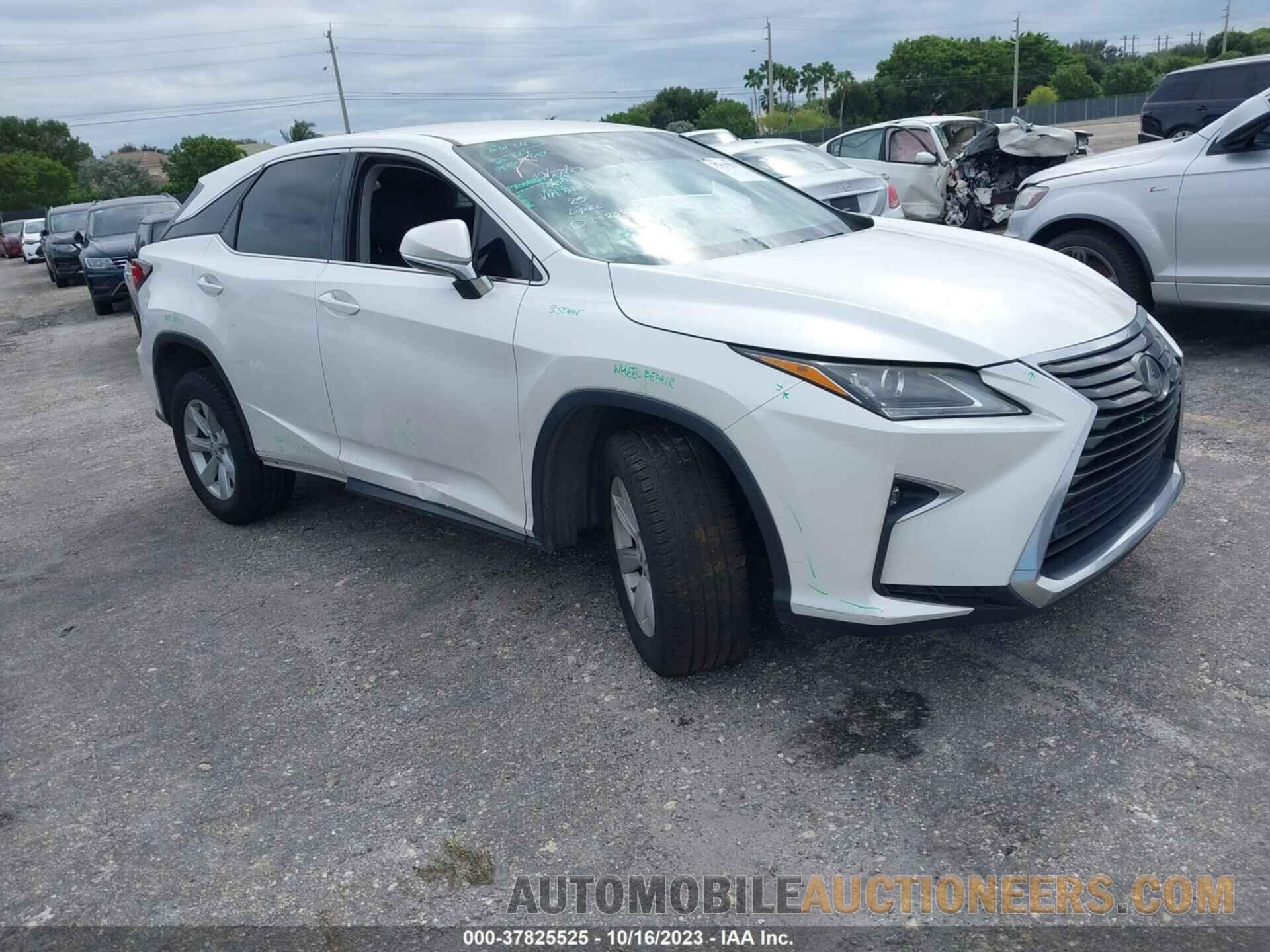 2T2ZZMCA7HC087143 LEXUS RX 2017