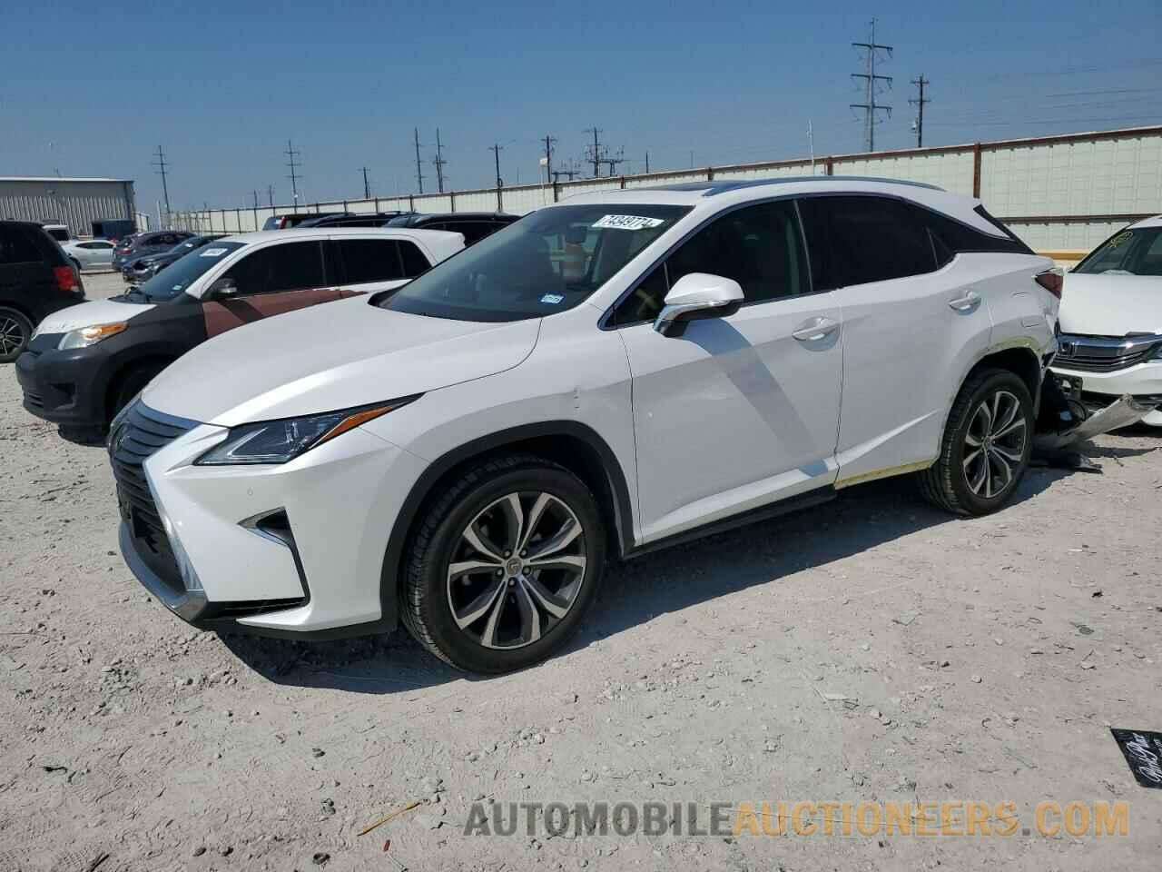 2T2ZZMCA7HC089992 LEXUS RX350 2017