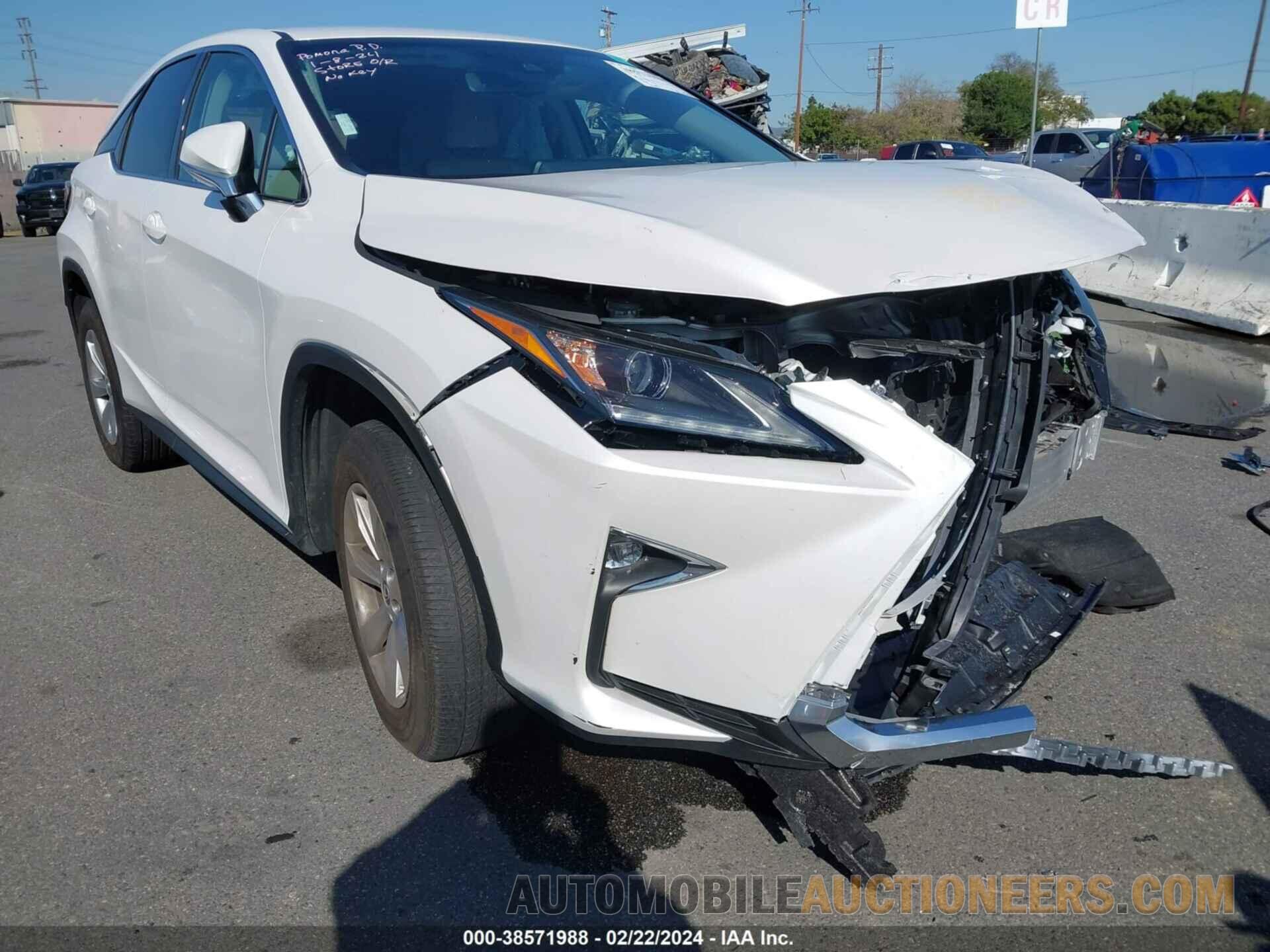 2T2ZZMCA7KC125509 LEXUS RX 350 2019