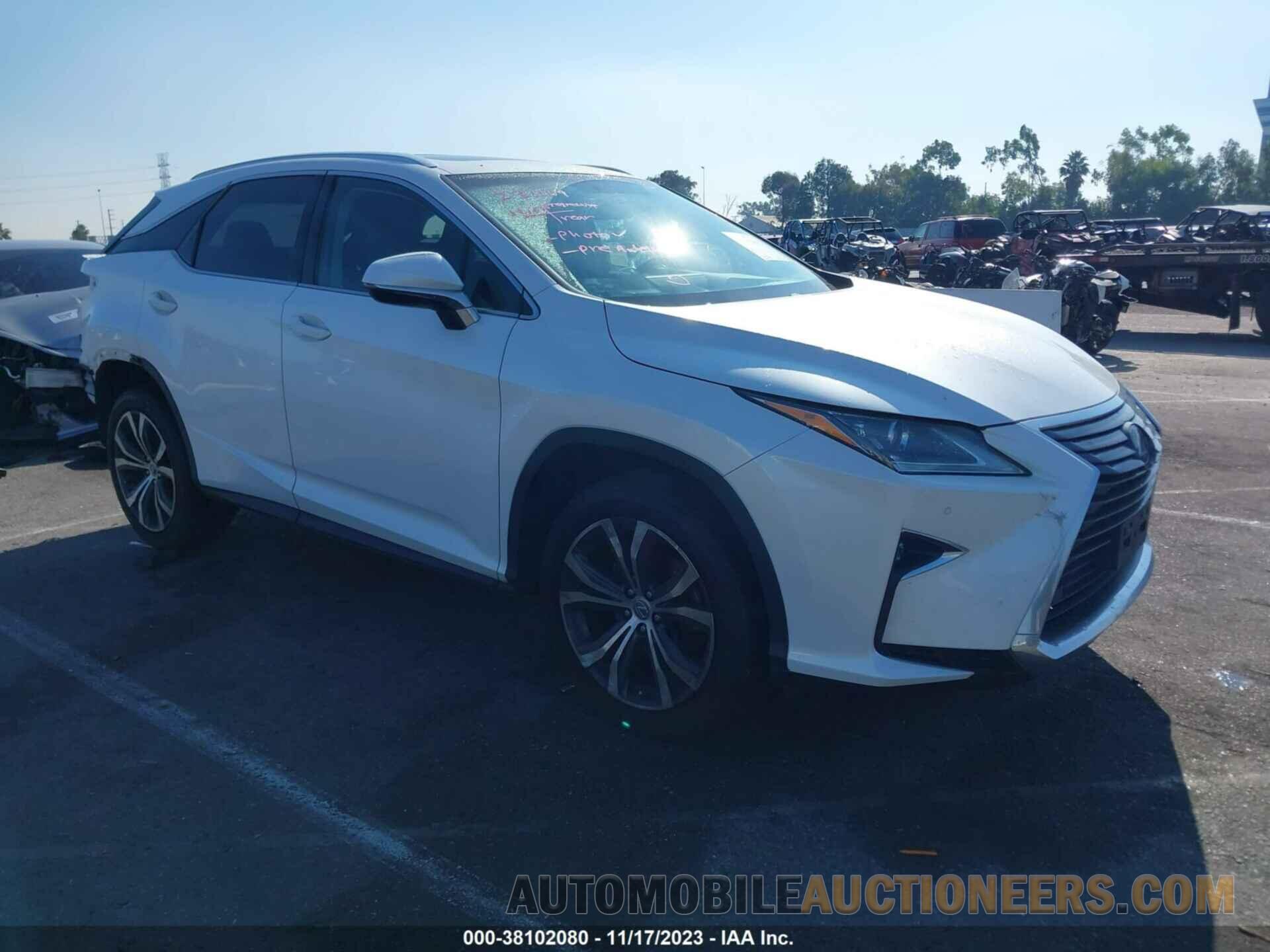 2T2ZZMCA8GC003474 LEXUS RX 350 2016