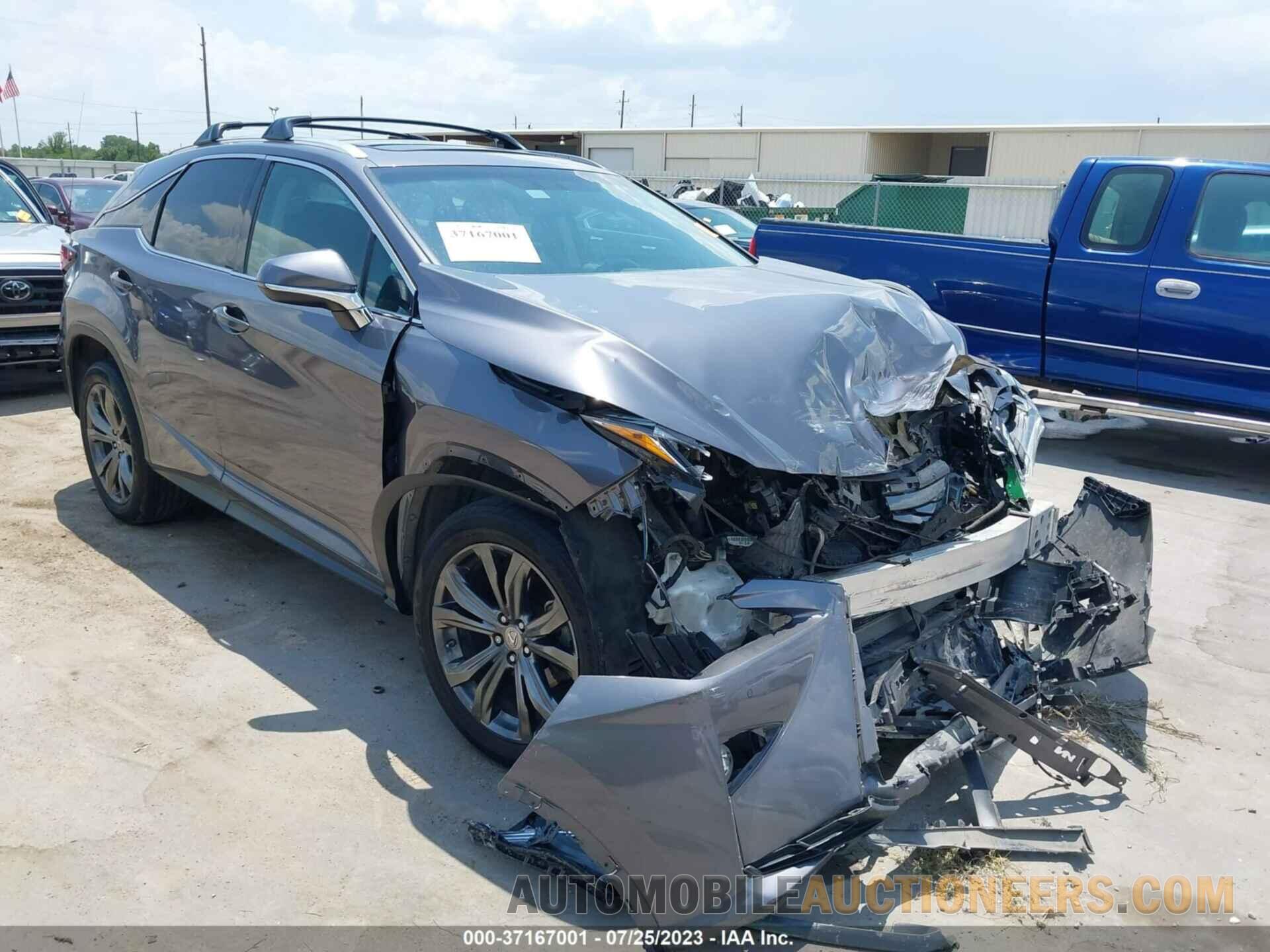 2T2ZZMCA8GC007279 LEXUS RX 350 2016