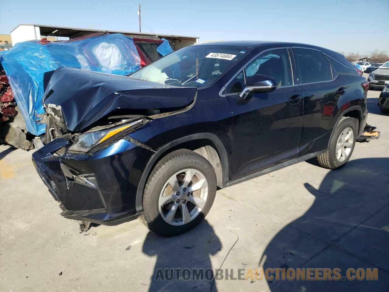 2T2ZZMCA8GC016175 LEXUS RX350 2016