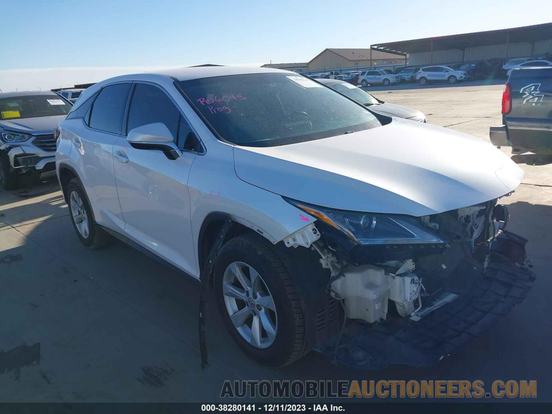 2T2ZZMCA8GC016757 LEXUS RX 350 2016