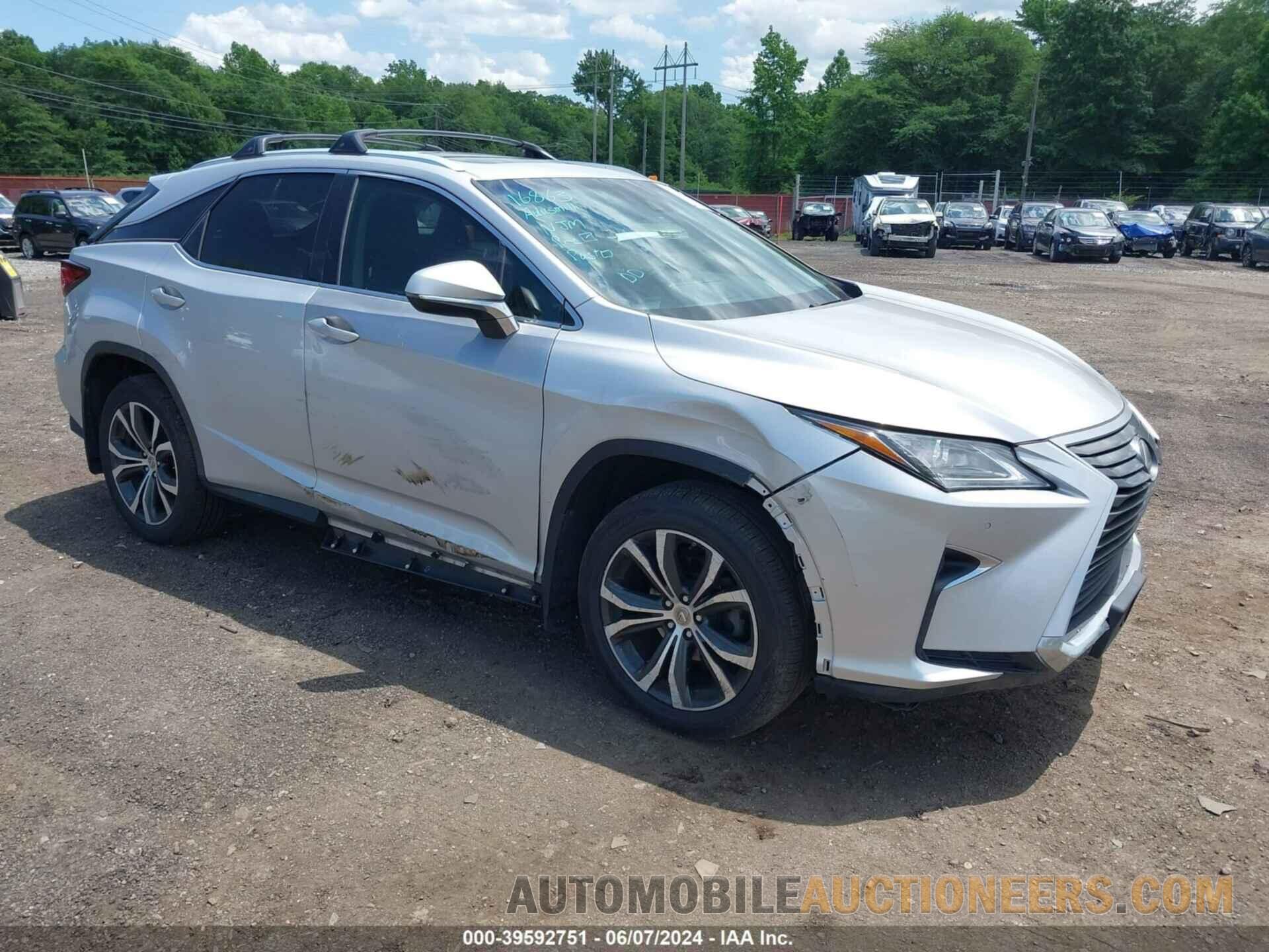 2T2ZZMCA8GC018010 LEXUS RX 350 2016