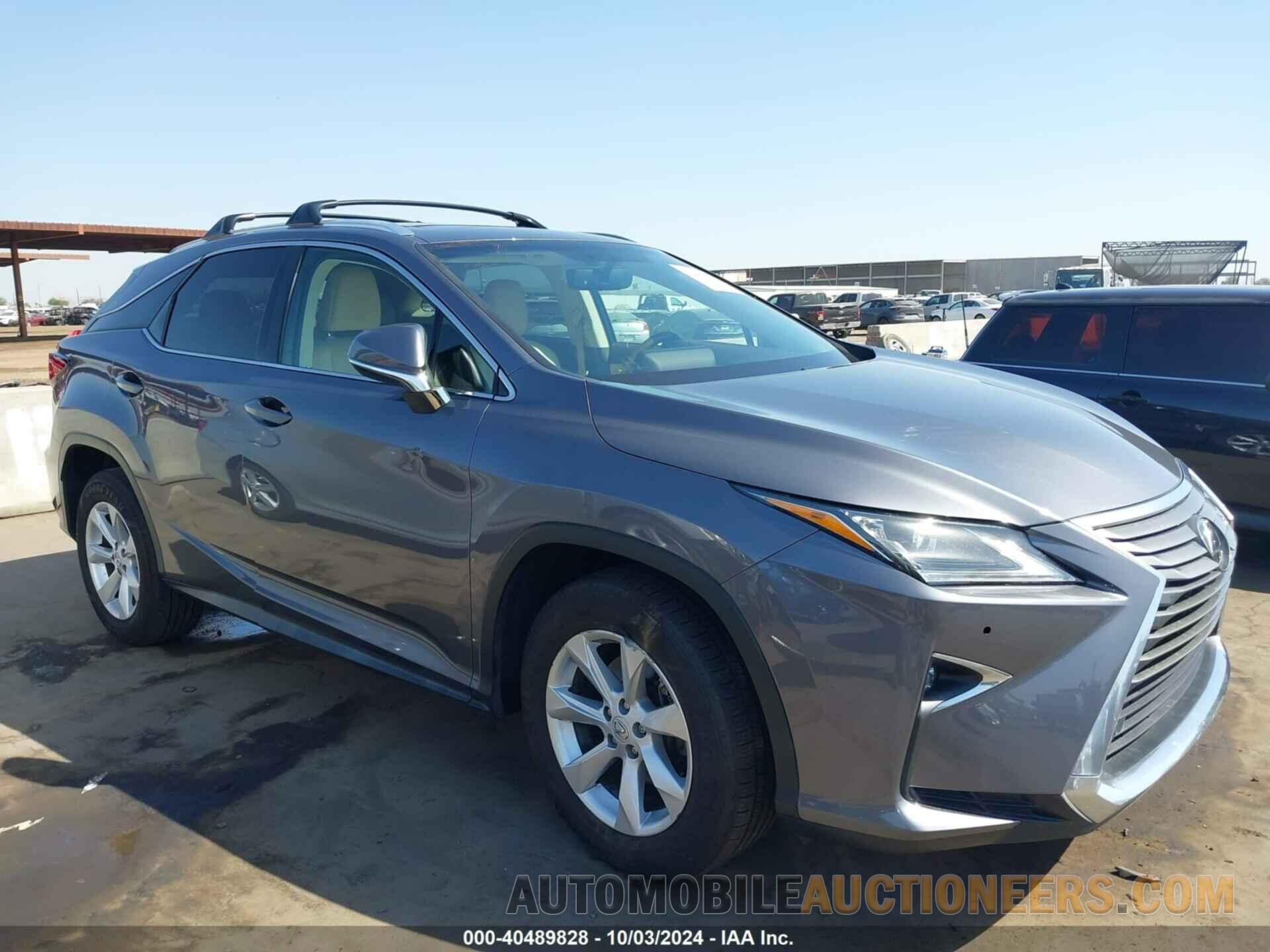 2T2ZZMCA8GC019531 LEXUS RX 350 2016