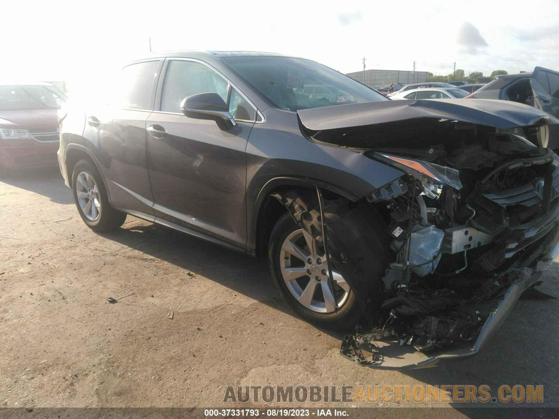 2T2ZZMCA8GC020162 LEXUS RX 2016